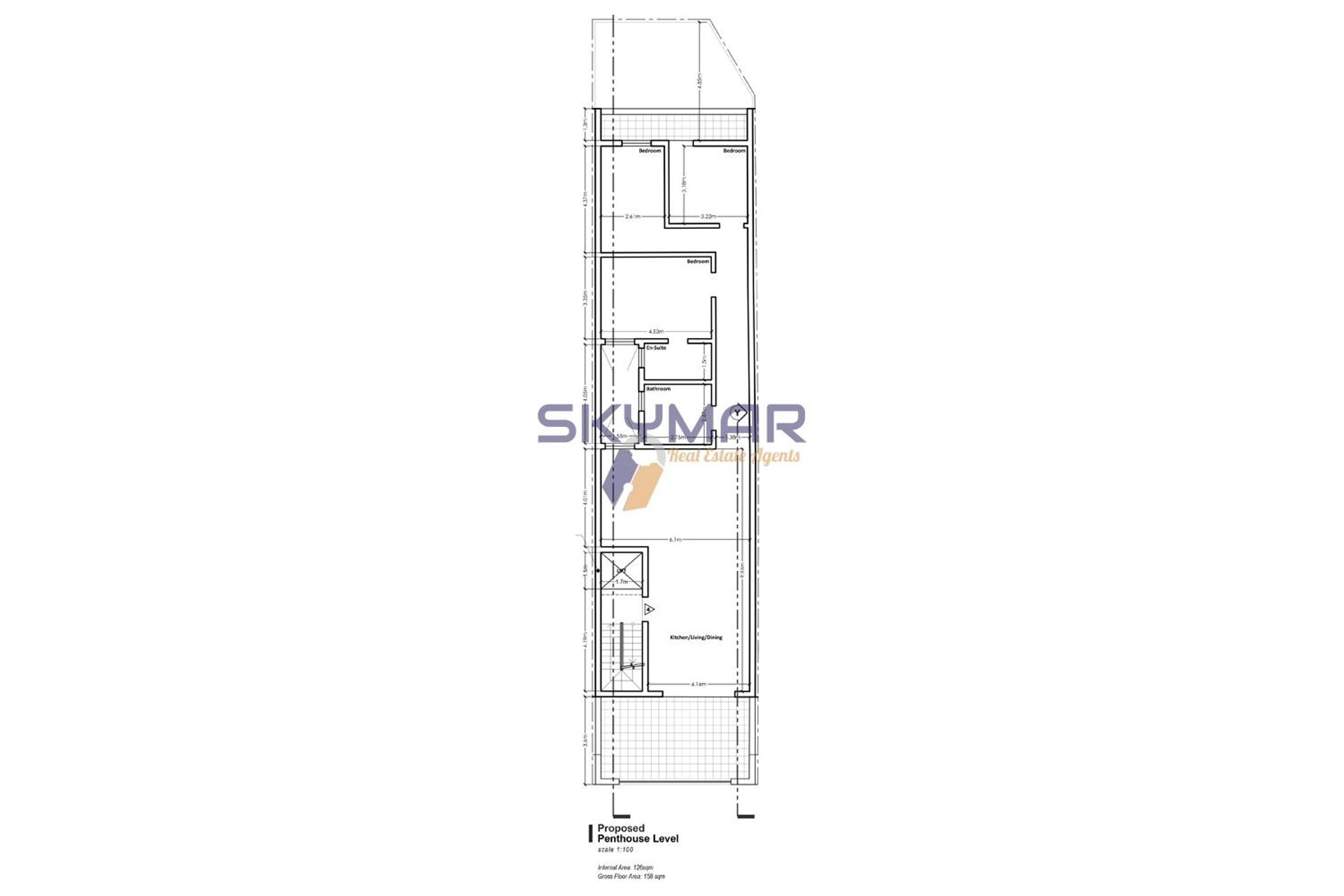 Kondominium dalam Wied l-Arkata, Mosta 10698704