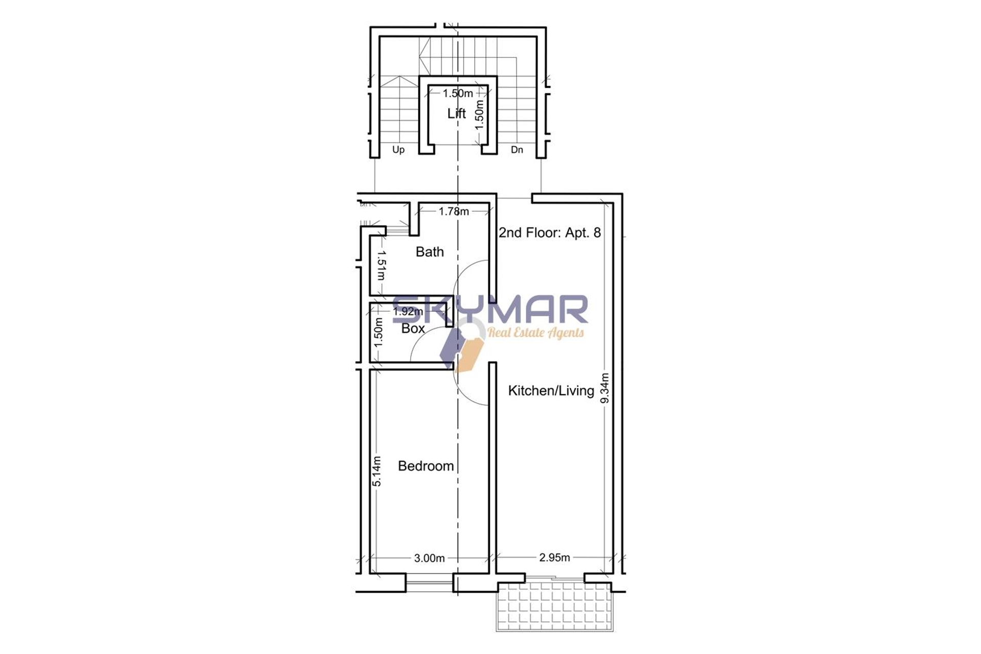 Osakehuoneisto sisään Qormi, Qormi 10698750