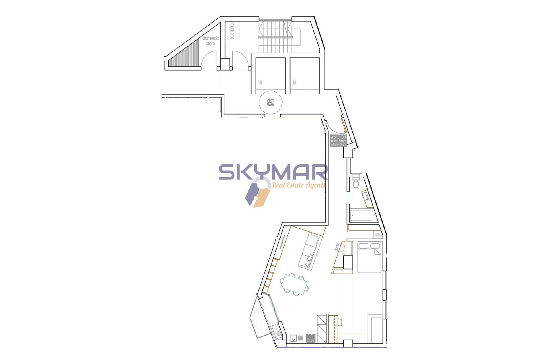 Kondominium dalam Saint Julian's,  10698948