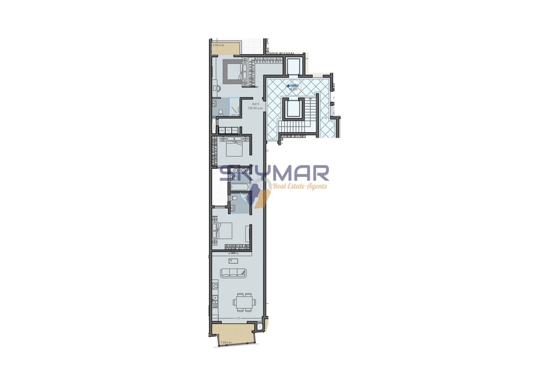 عمارات في بلزان, بلزان 10699004