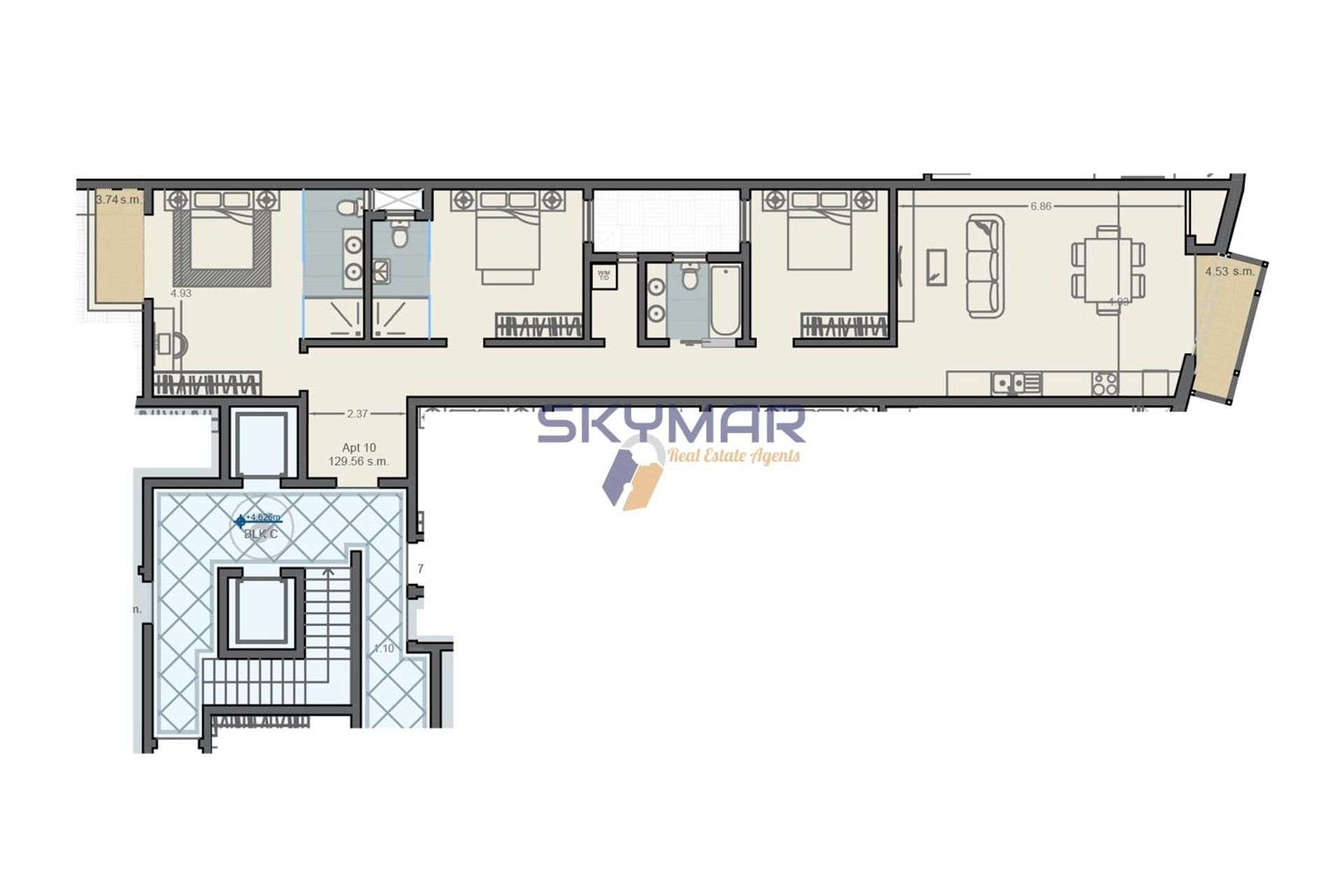 Kondominium w Balzana, Balzana 10699005