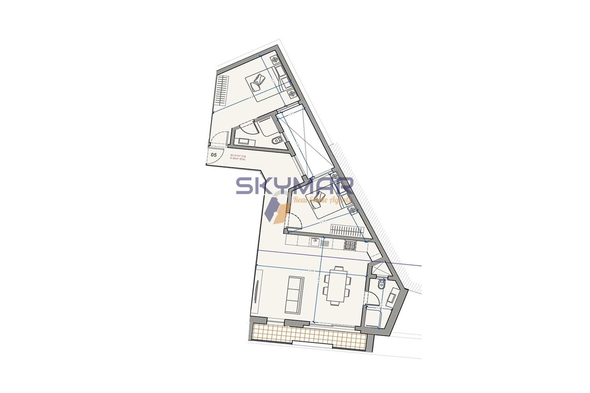 Kondominium dalam Tal-Liebru, Safi 10699274