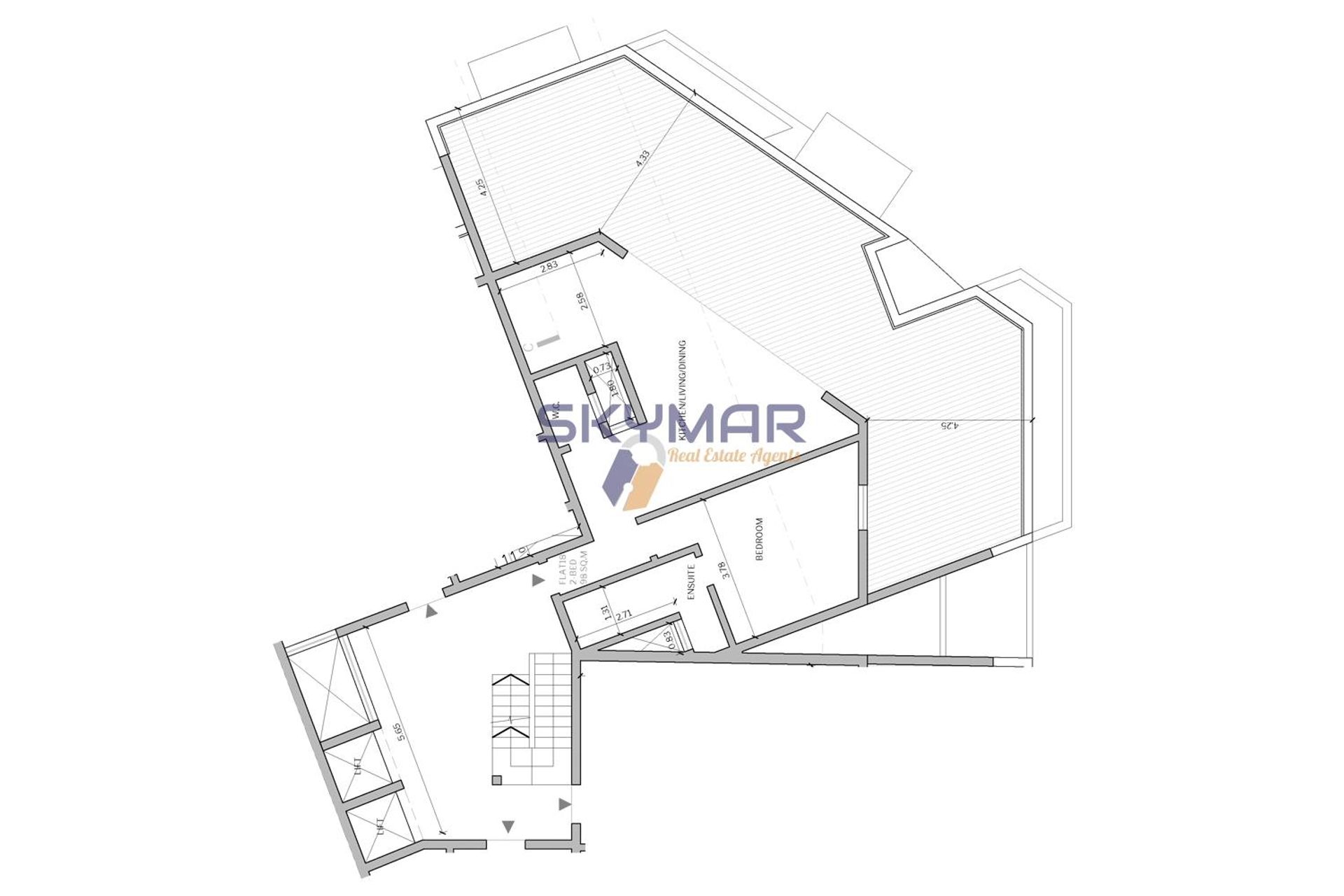 Kondominium dalam Msida,  10699386