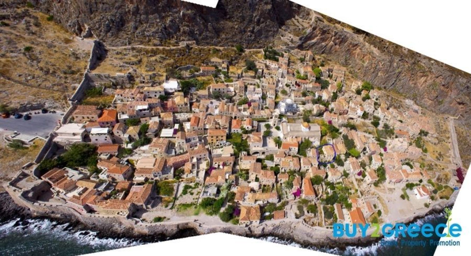 rumah dalam Monemvasia,  10719392