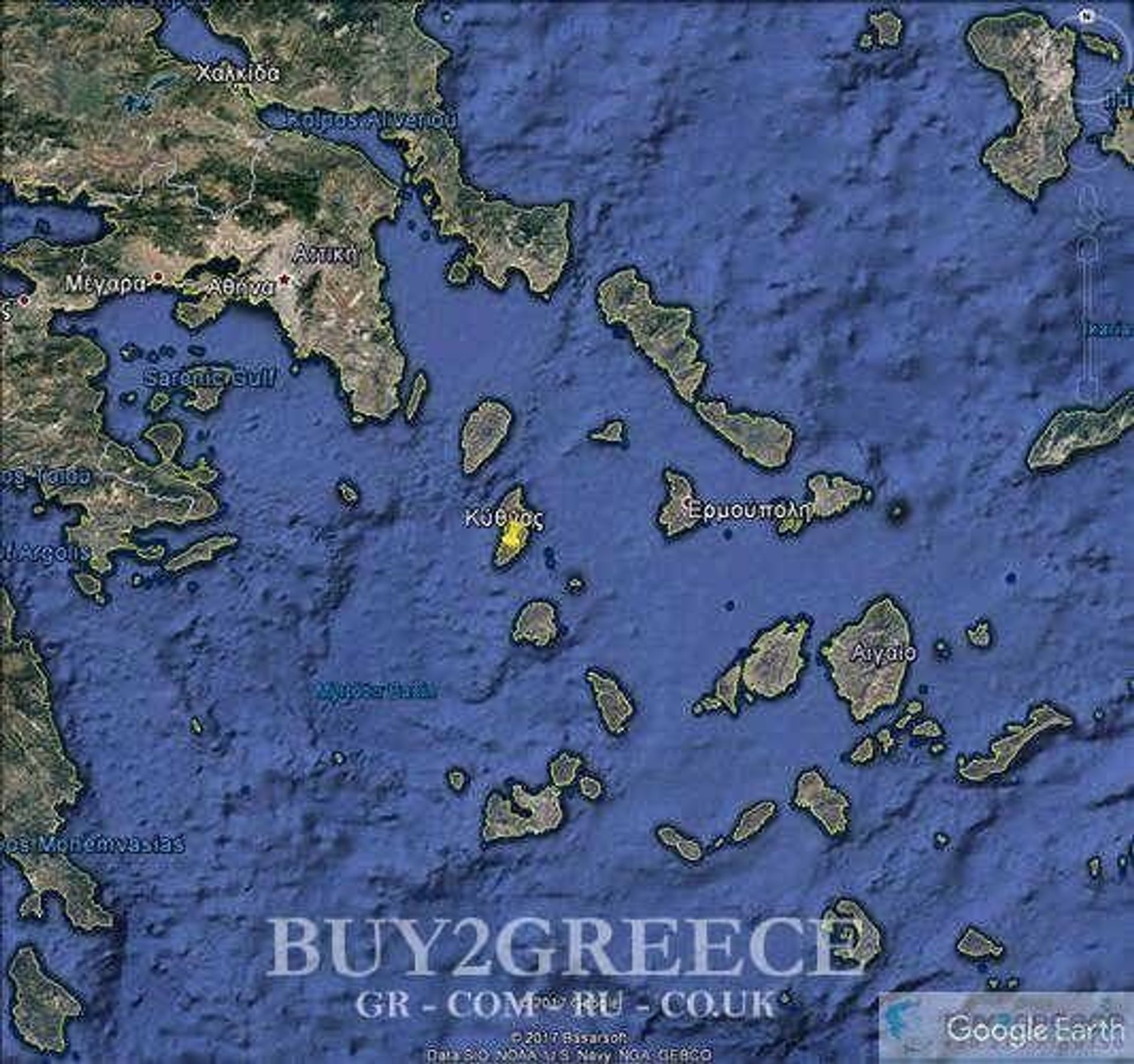 Land in Kythnos, Notio Aigaio 10719410