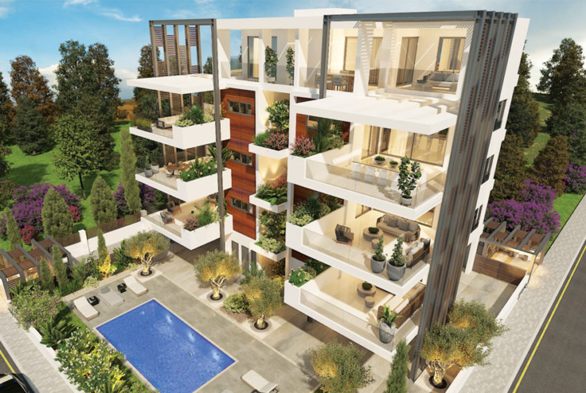 Condominium in Paphos, Pafos 10721219