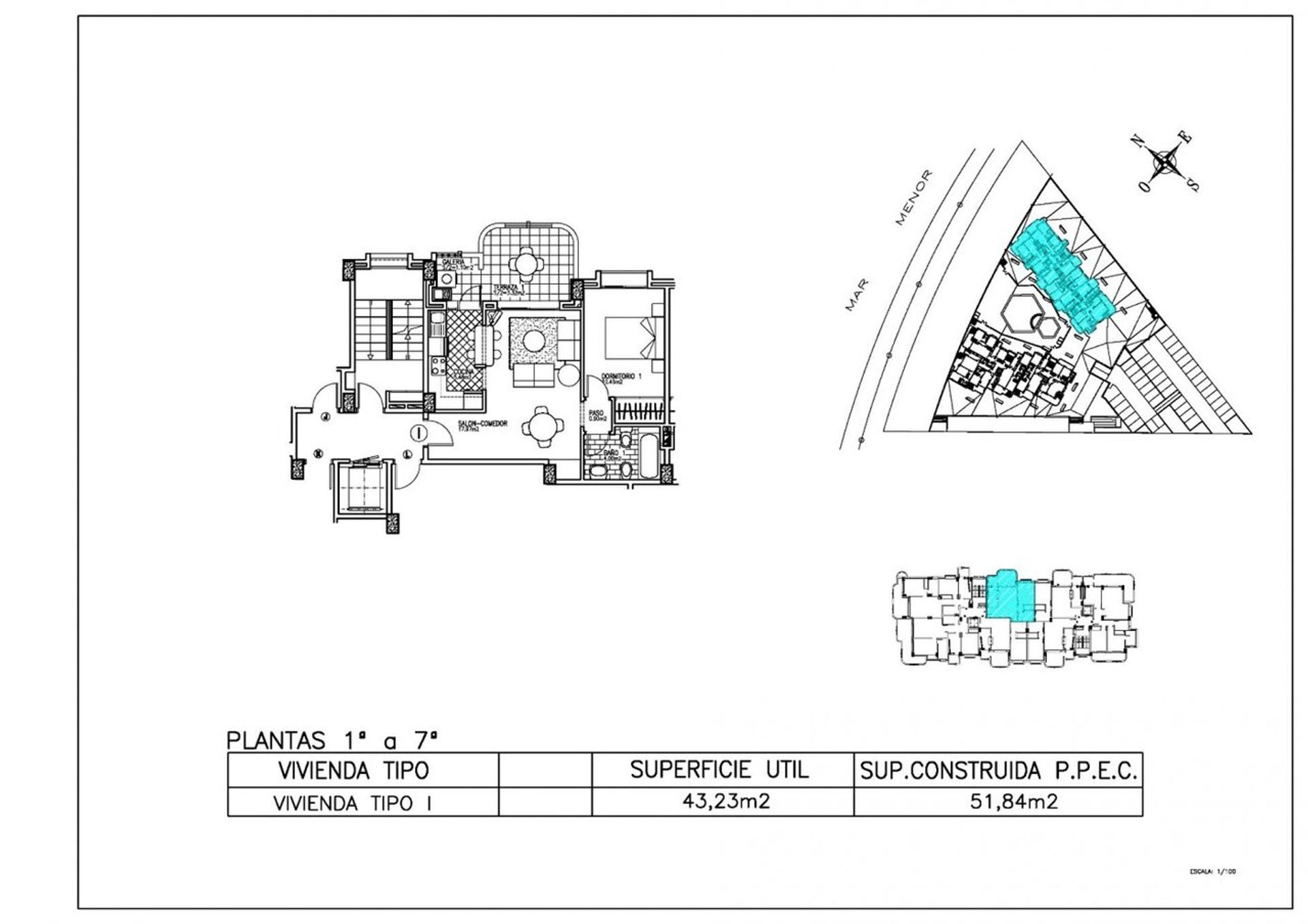 Eigentumswohnung im San Javier, Región de Murcia 10727540