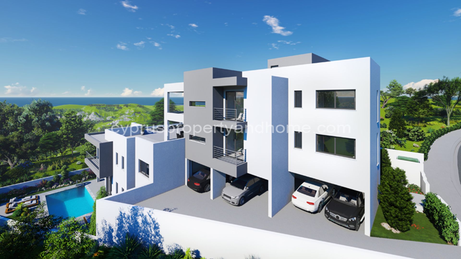 Condominio nel Mesa Chorio, Paphos 10727663