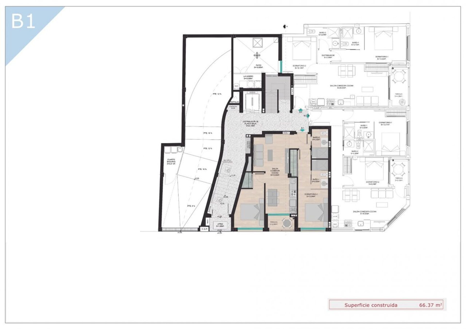 Kondominium dalam Las Beatas, Región de Murcia 10727692