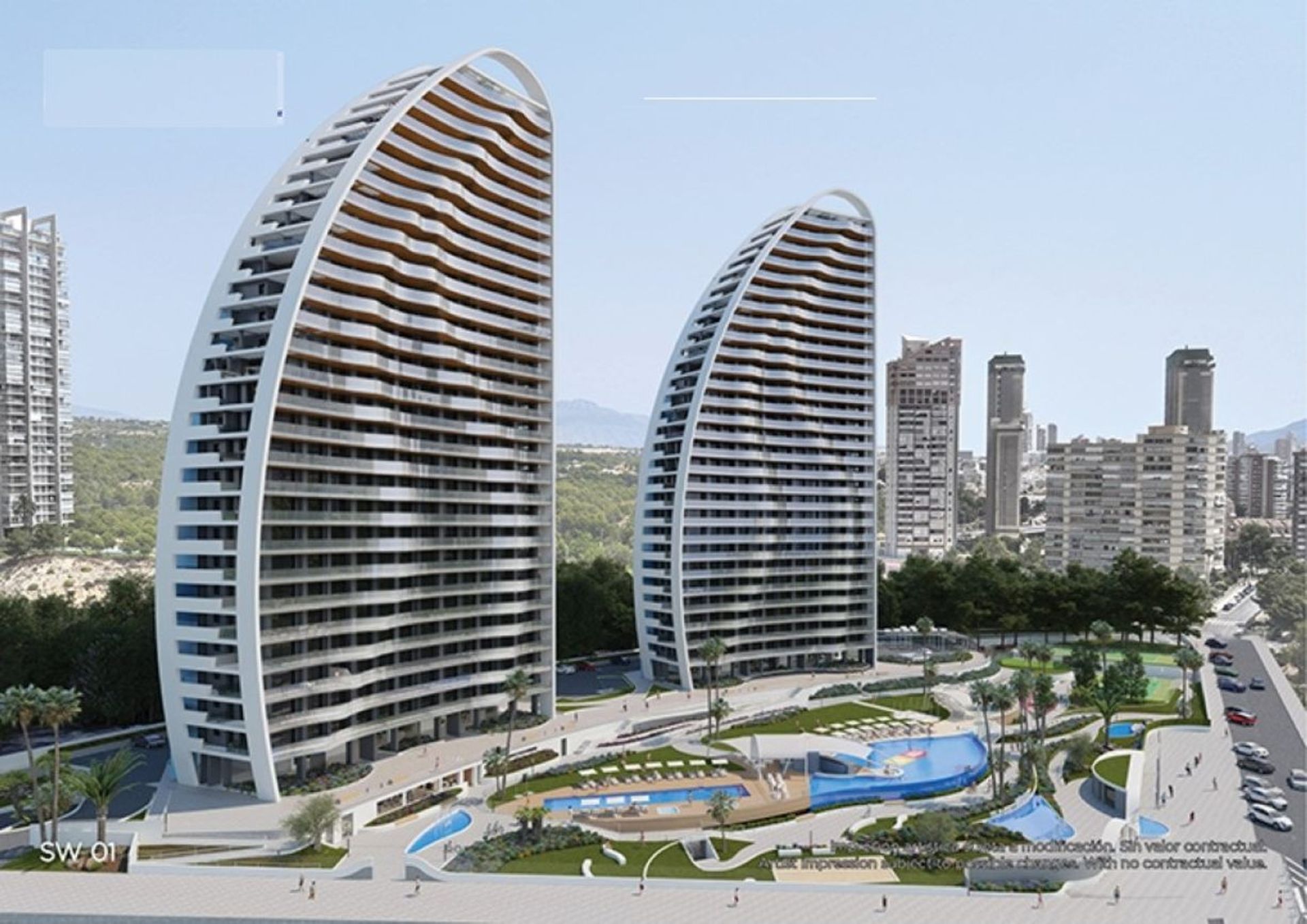 Condominium in Benidorm, Valencia 10734992