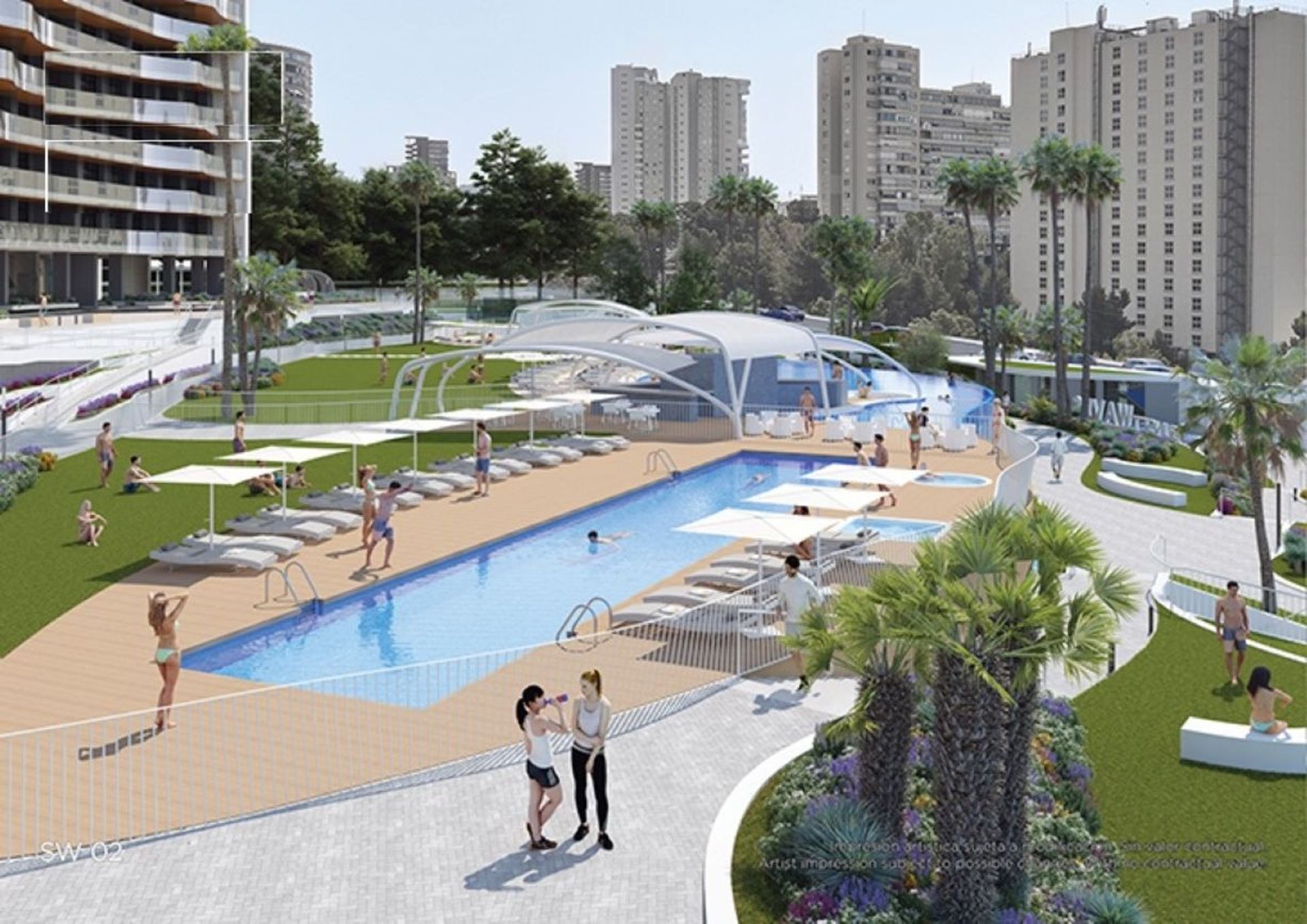 Condominium in Benidorm, Comunidad Valenciana 10734992