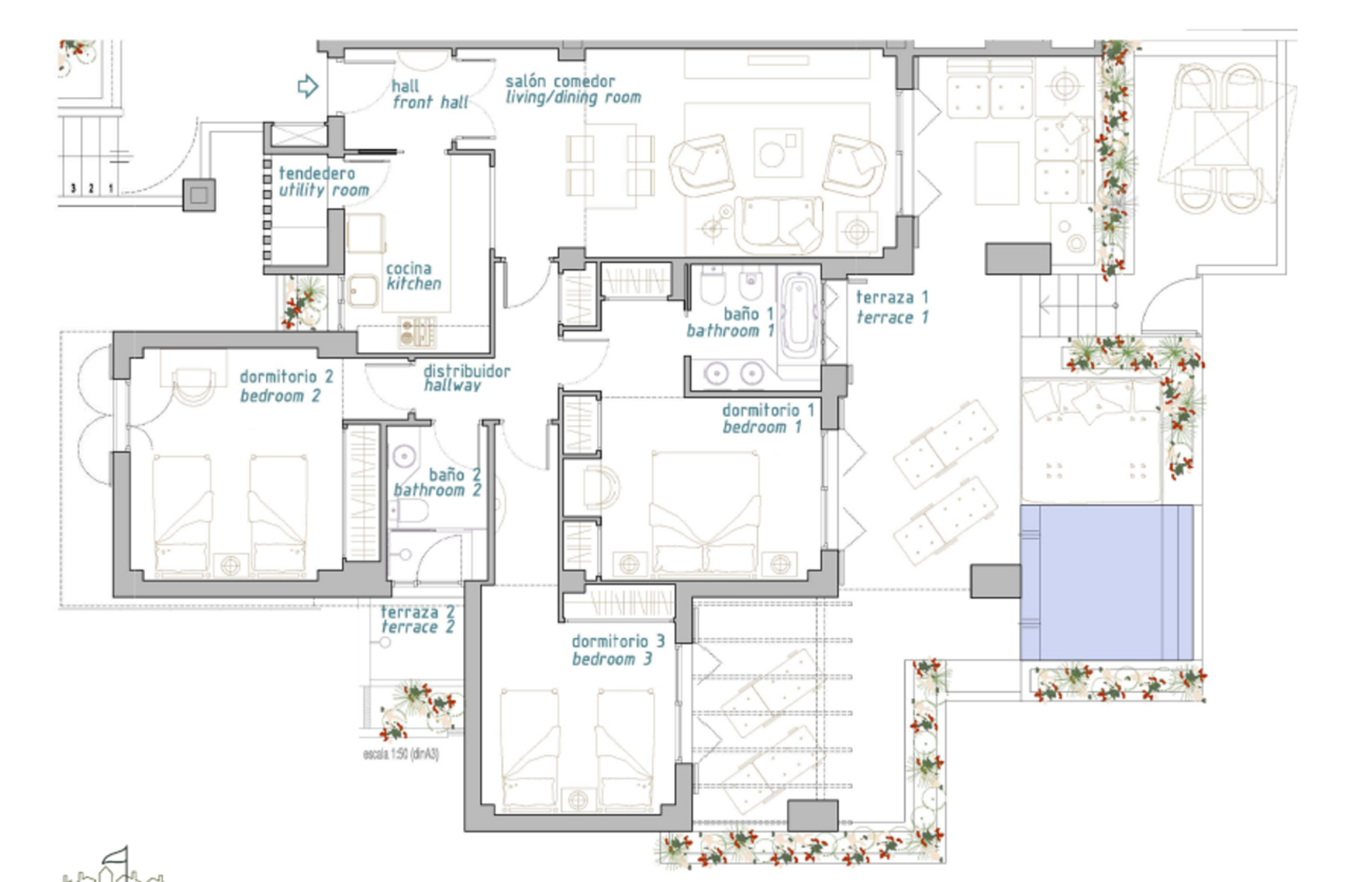 Condominio en Fuente Alamo, Región de Murcia 10735270