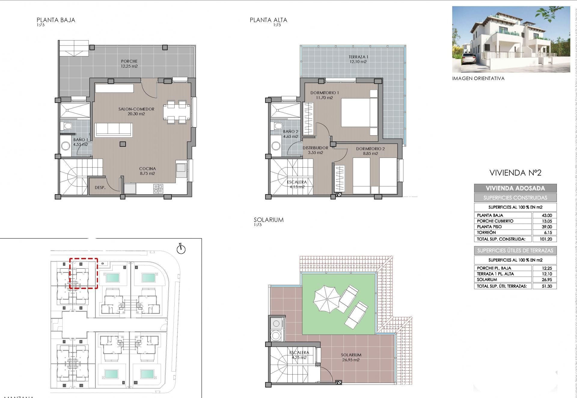 rumah dalam San Fulgencio, Comunidad Valenciana 10741274