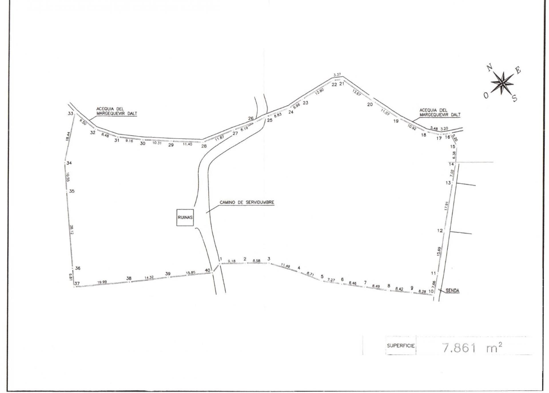 Land in Callosa d'en Sarrià, Valencian Community 10746373