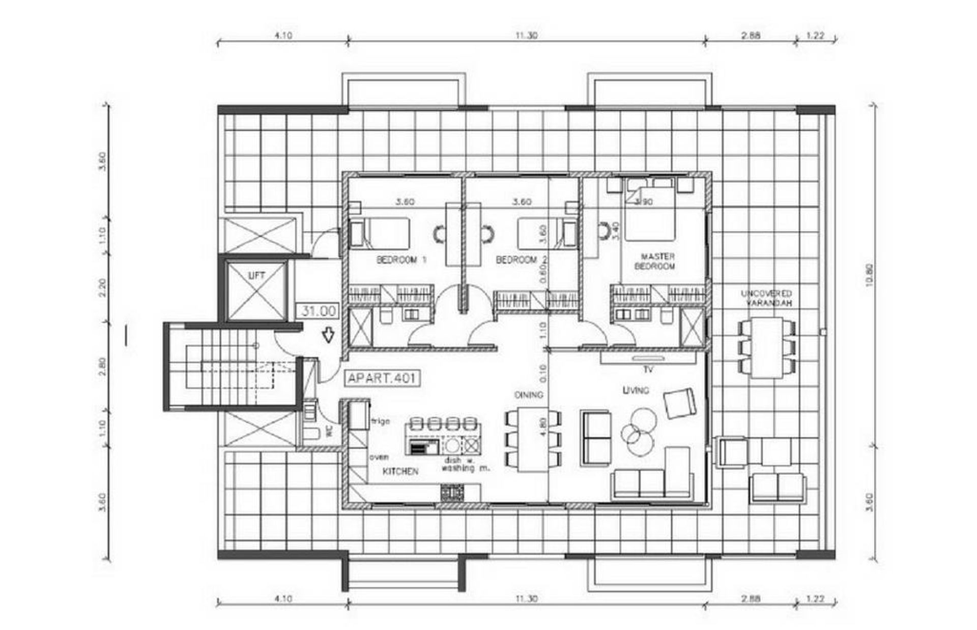 Kondominium di Mouttagiaka, Lemesos 10753512