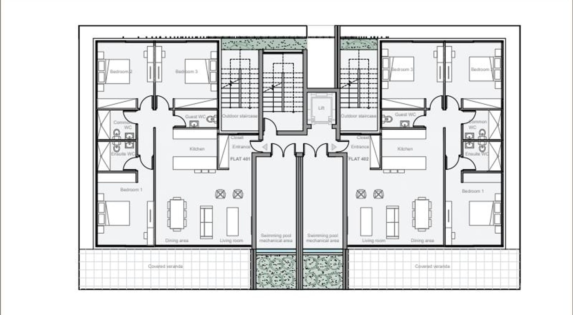 Kondominium dalam Paphos, Paphos 10753600