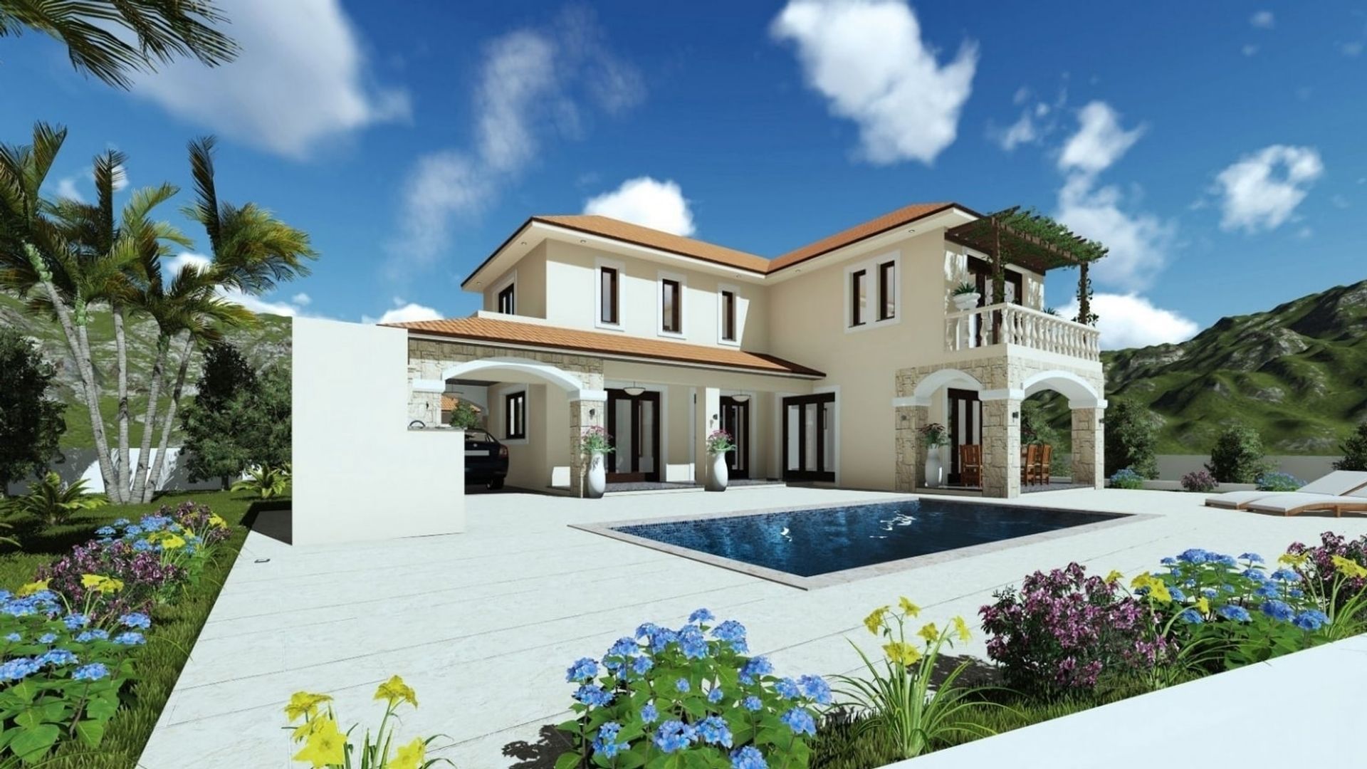 rumah dalam Kalavasos, Larnaca 10755405