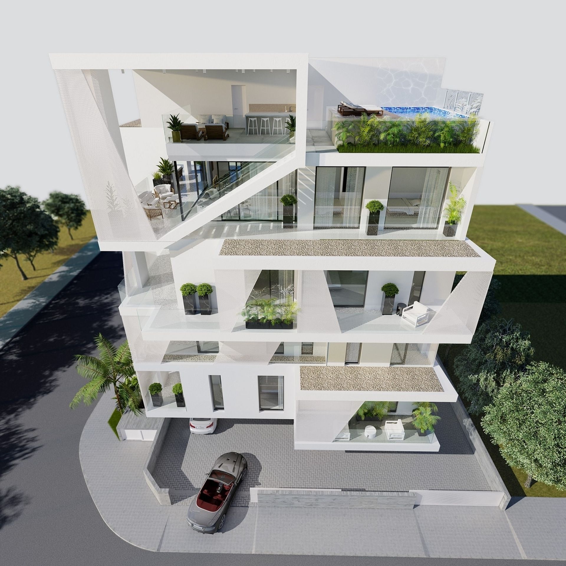 Condominium dans Limassol, Lémésos 10755485