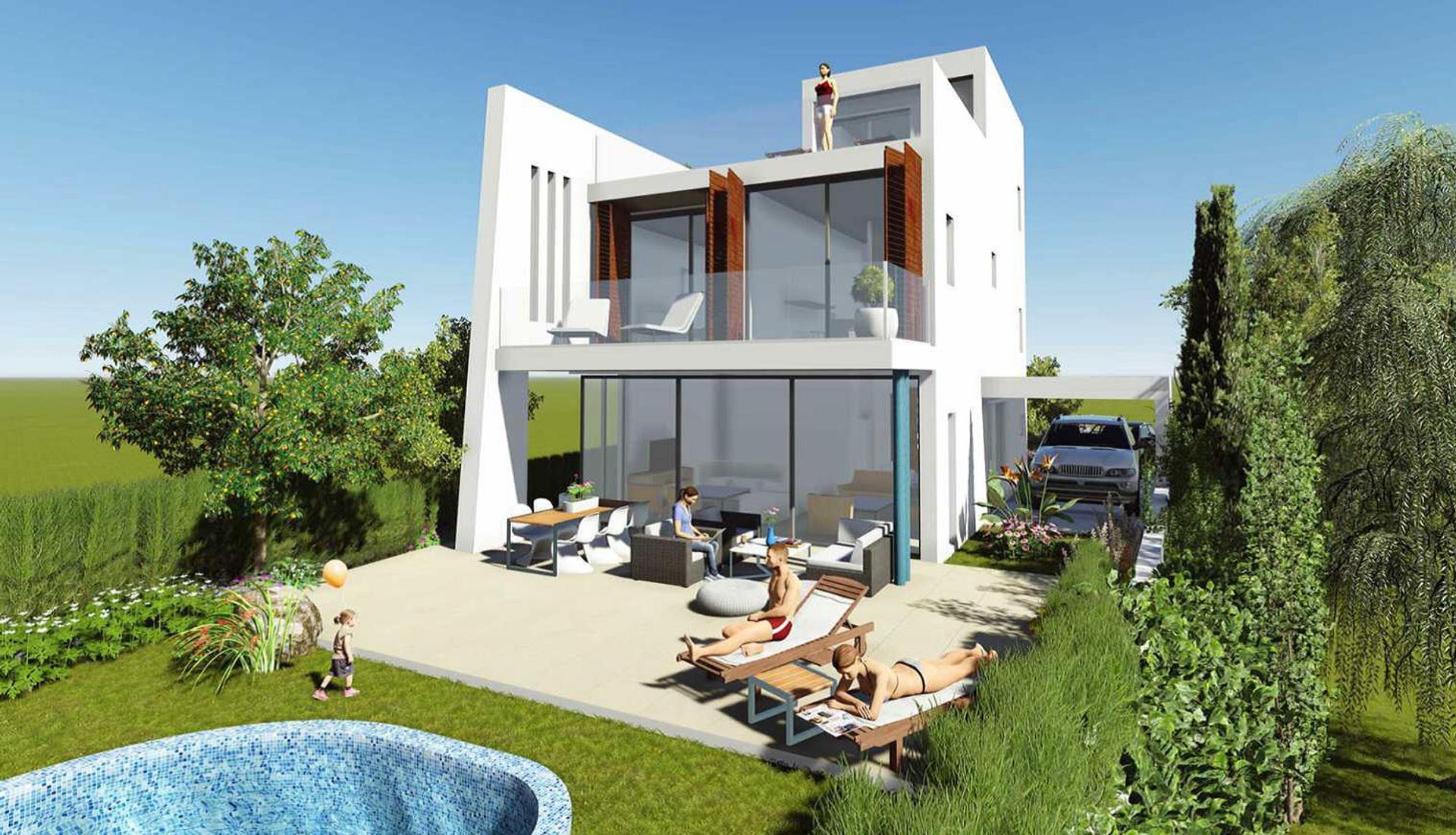 rumah dalam Chloraka, Paphos 10755495