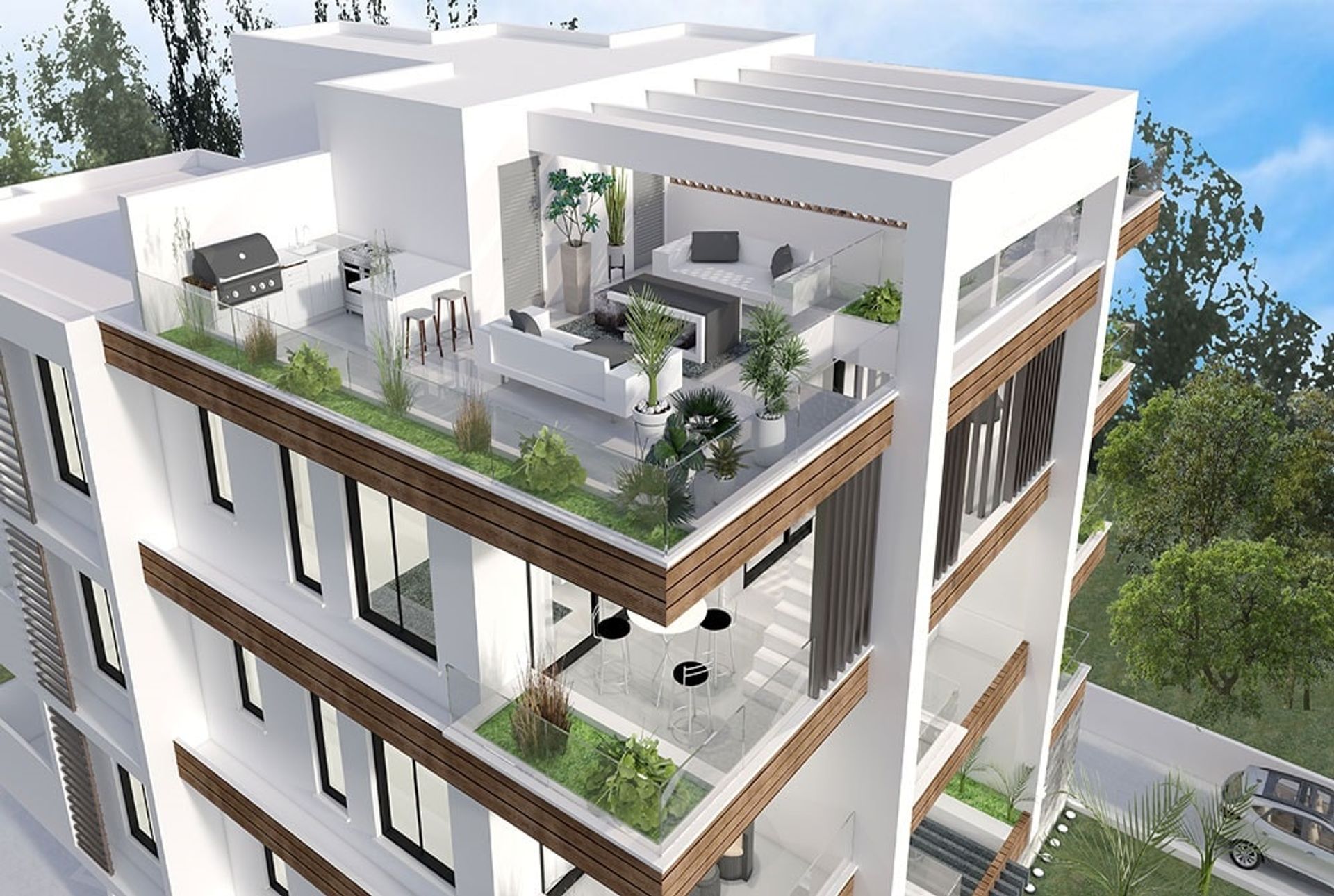 Condominio en Aradippou, Lárnaca 10755884