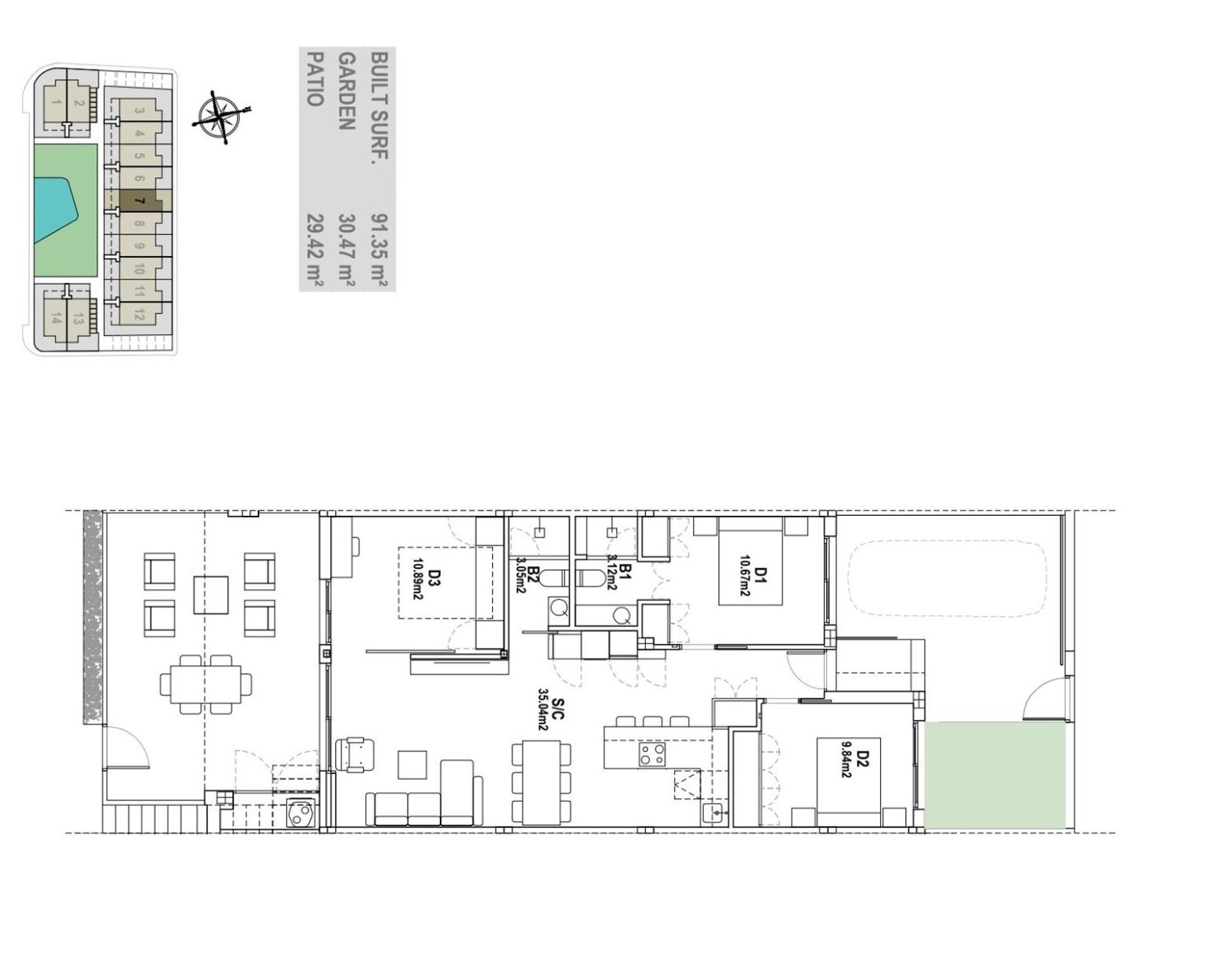 Condominium in Los Tarragas, Murcia 10756948