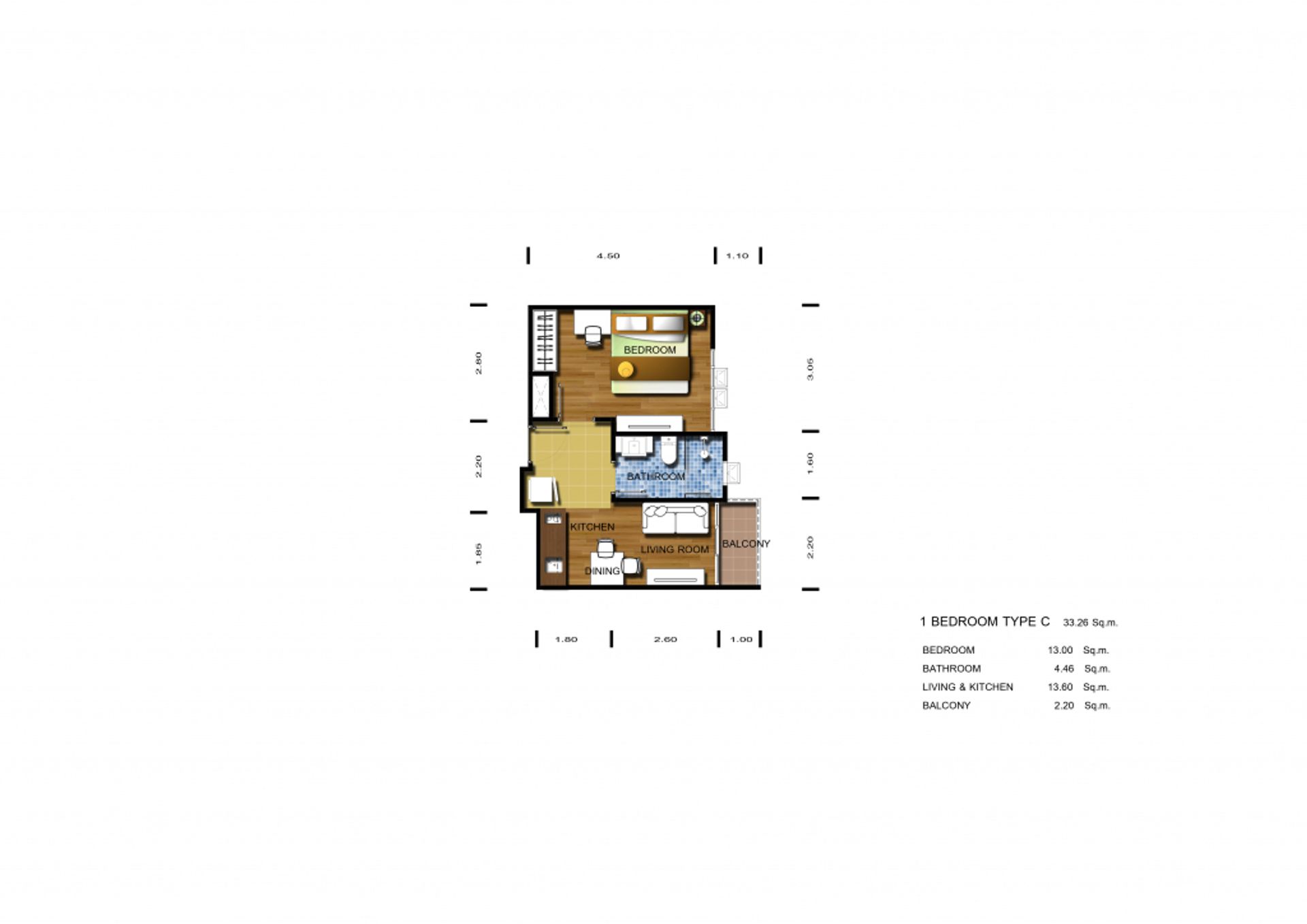 Condominium dans Rawai, Phuket 10760221