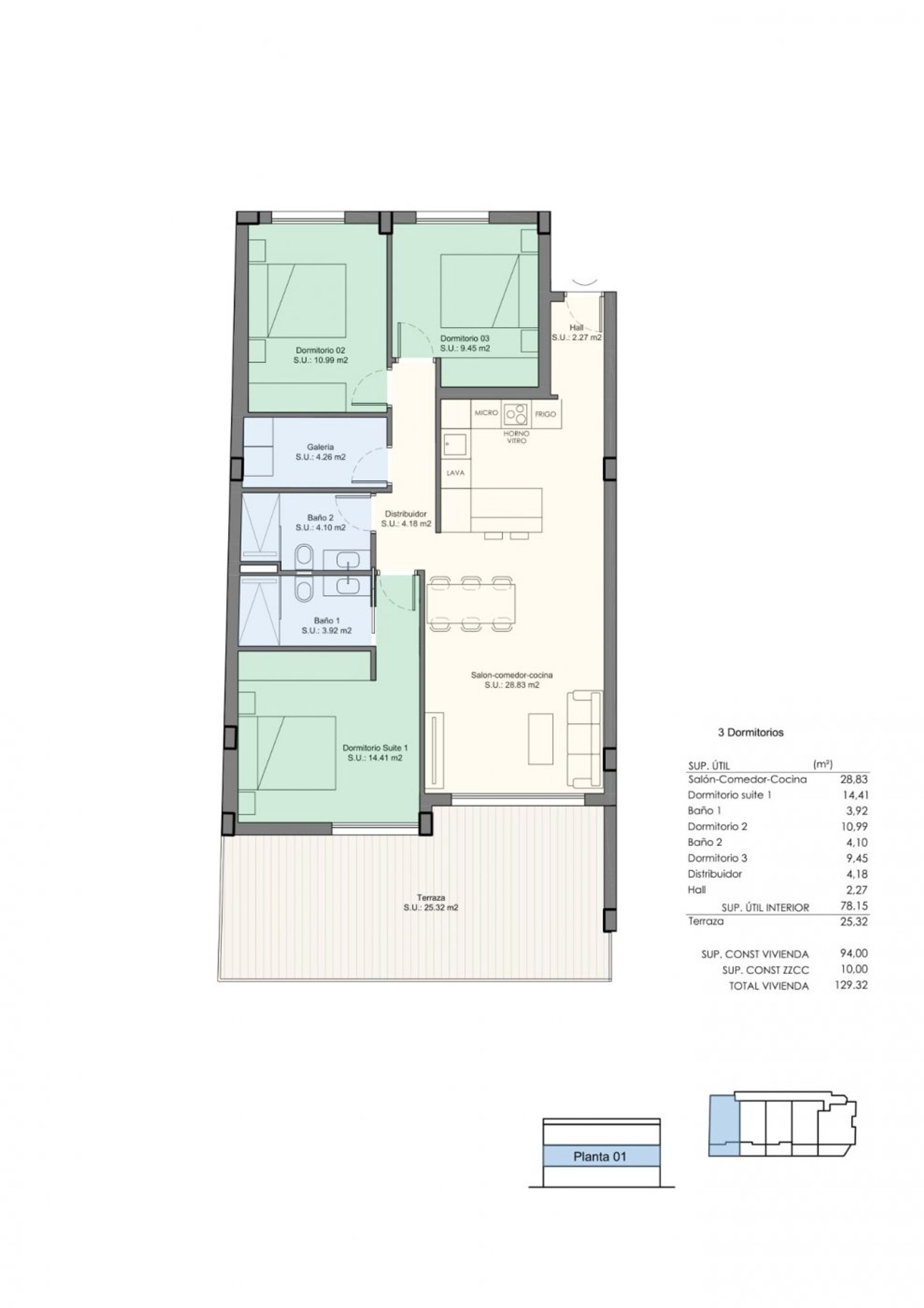 Condominium in Benejúzar, Comunidad Valenciana 10765323