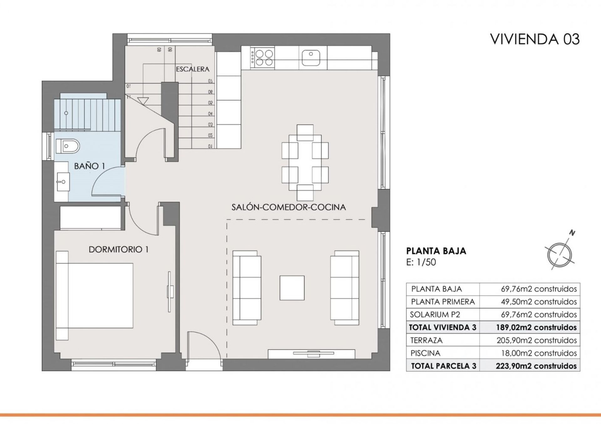 Rumah di La Vila Joiosa, Comunidad Valenciana 10765557