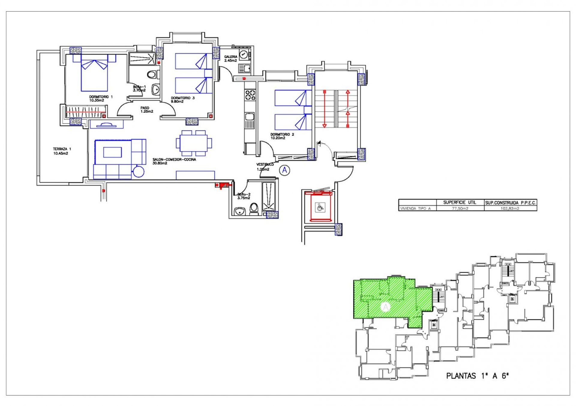 Condominium dans San Javier, Región de Murcia 10765627