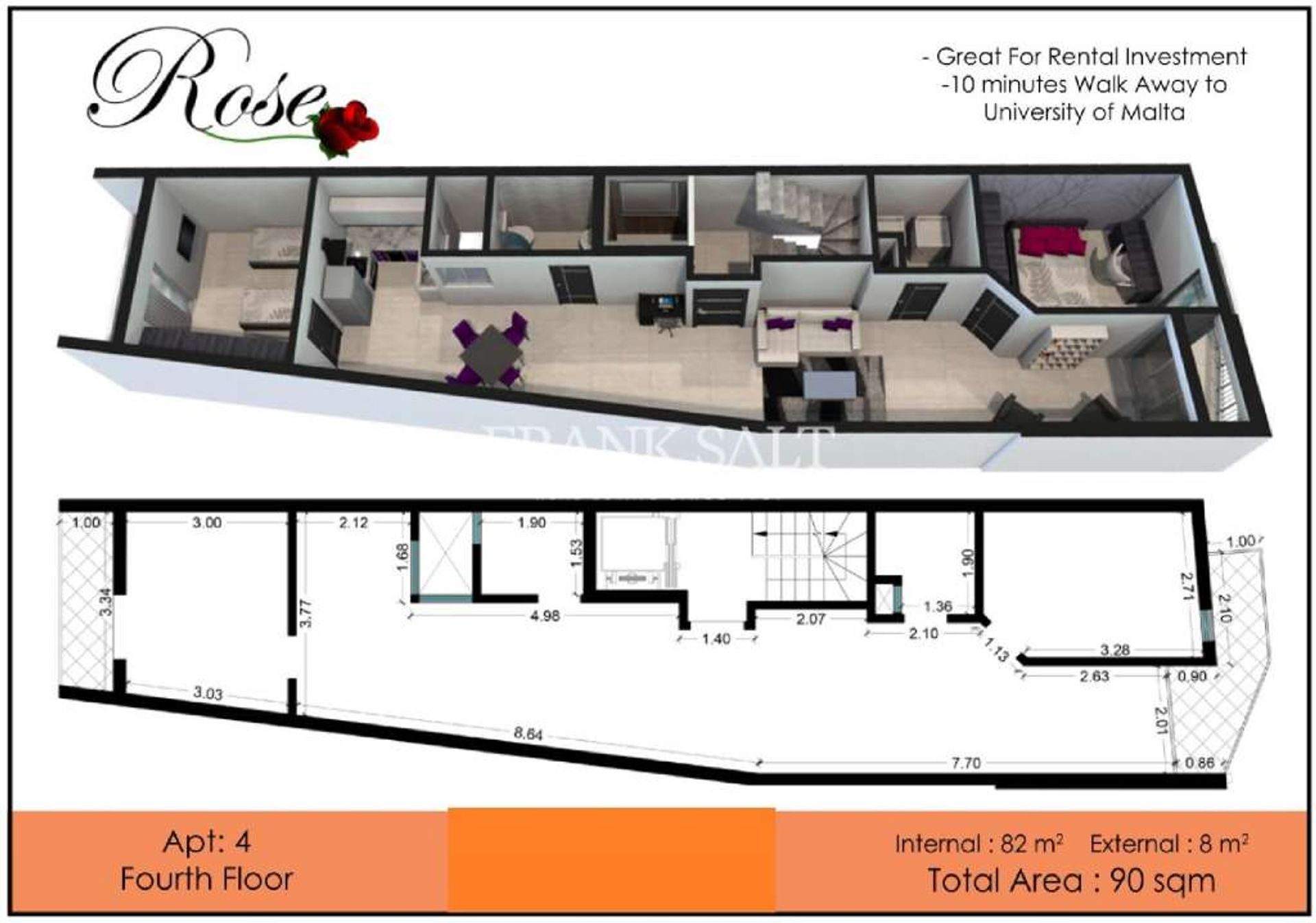 Condominium dans L'Imsida, L'Imsida 10776295