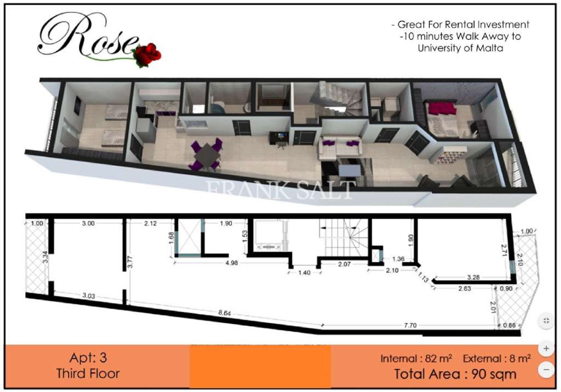 Condominium dans L'Imsida, L'Imsida 10776295