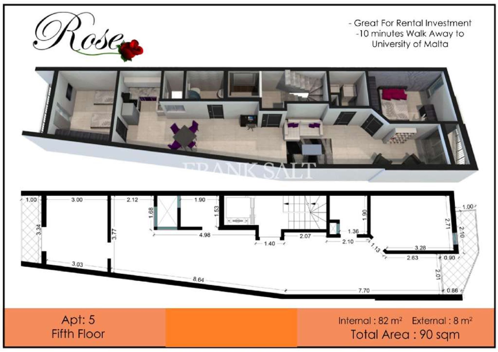 Condominium dans L'Imsida, L'Imsida 10776295