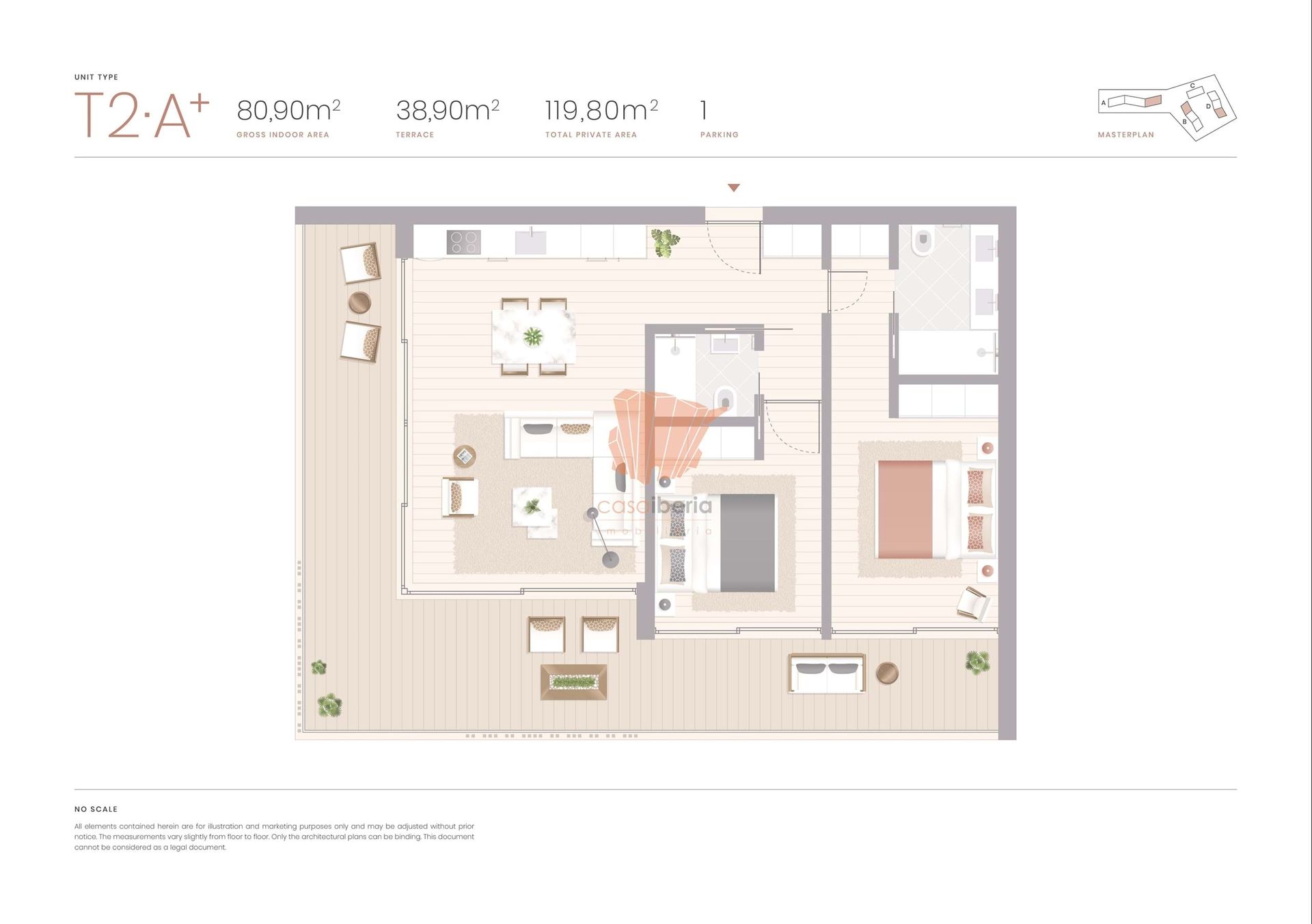 Kondominium dalam Lagoa, Faro 10780607