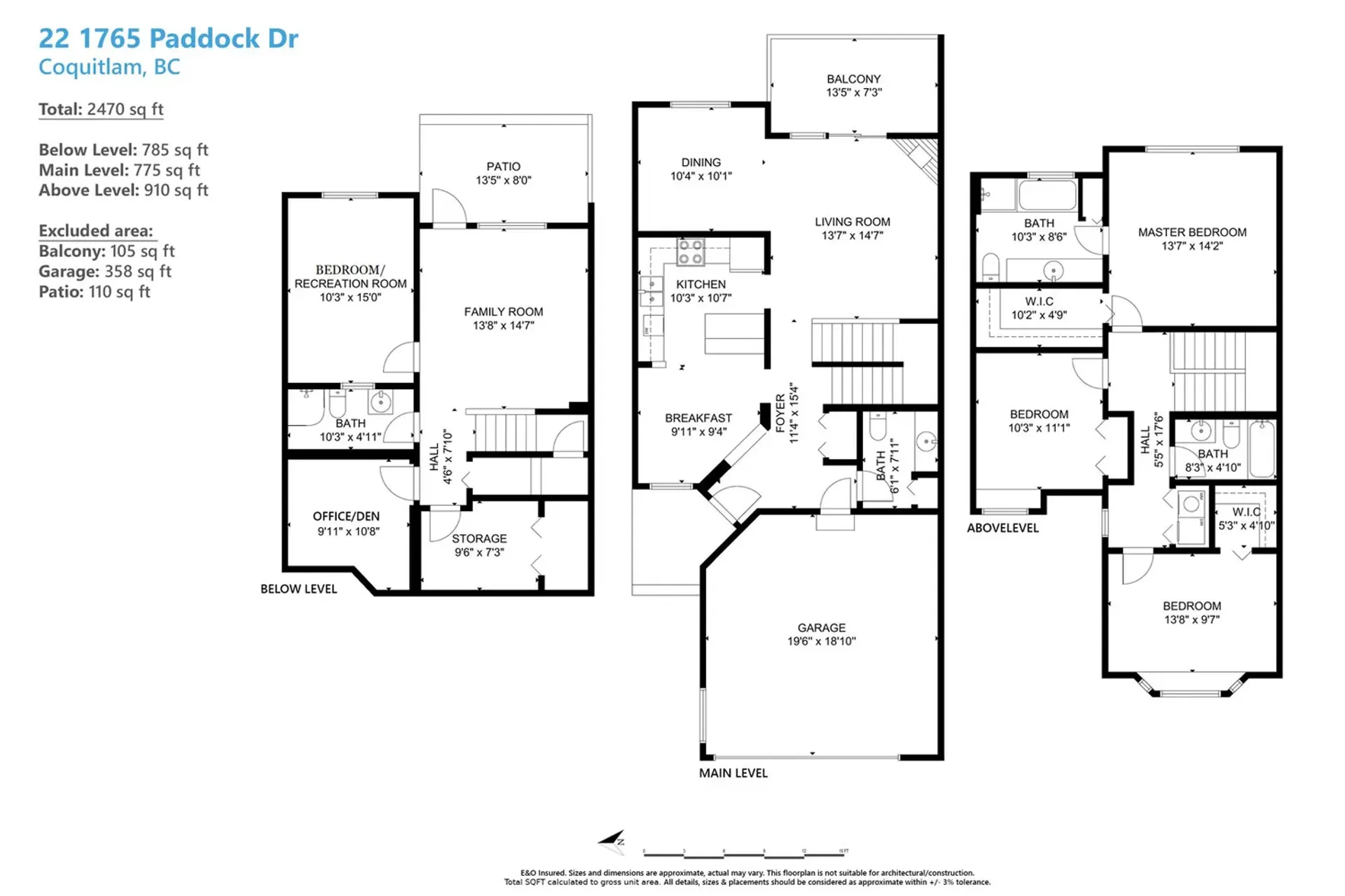 loger dans Coquitlam, 1765 Paddock Drive 10787065