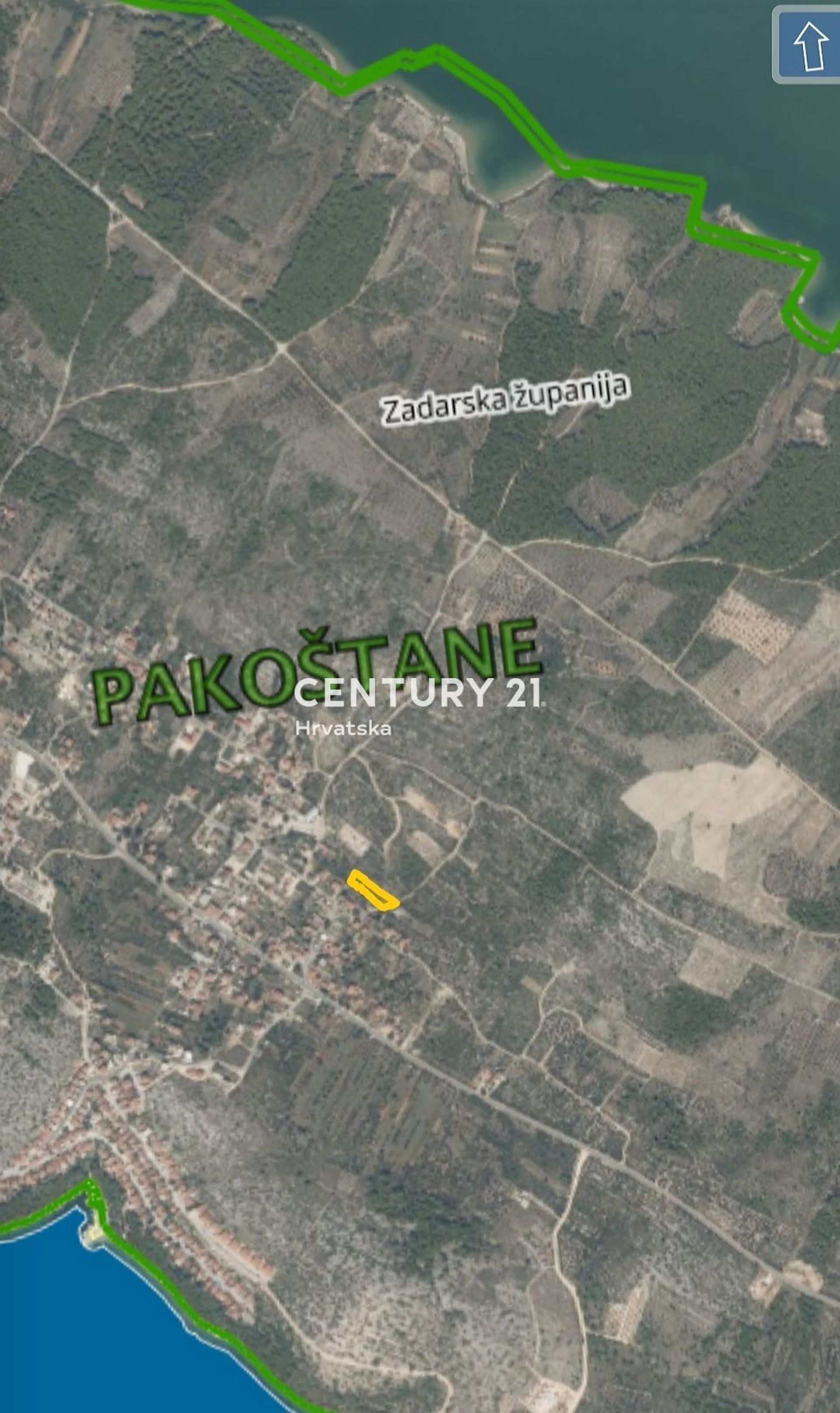 Land in Pakoštane, Zadarska županija 10789115