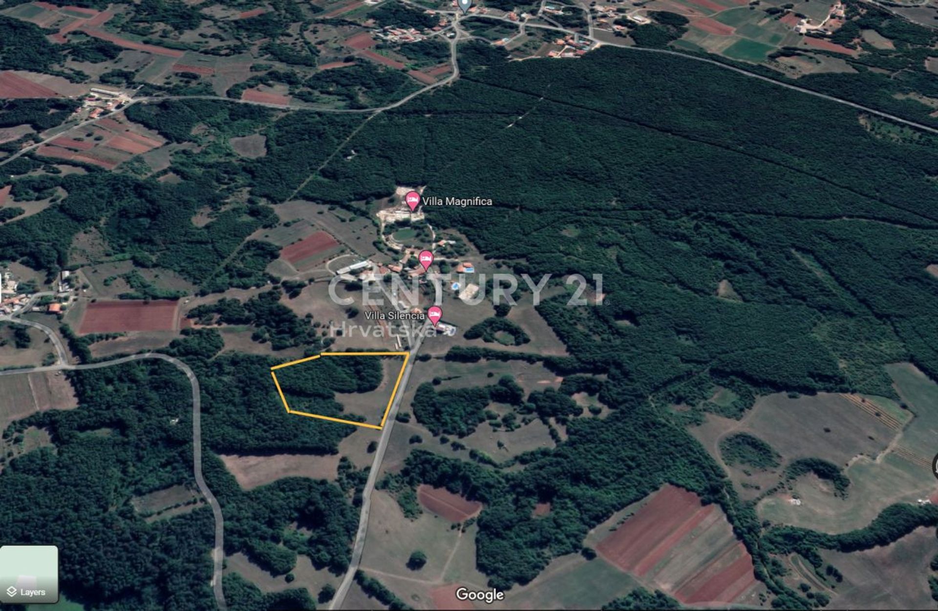 Land in Žminj, Istria County 10789478