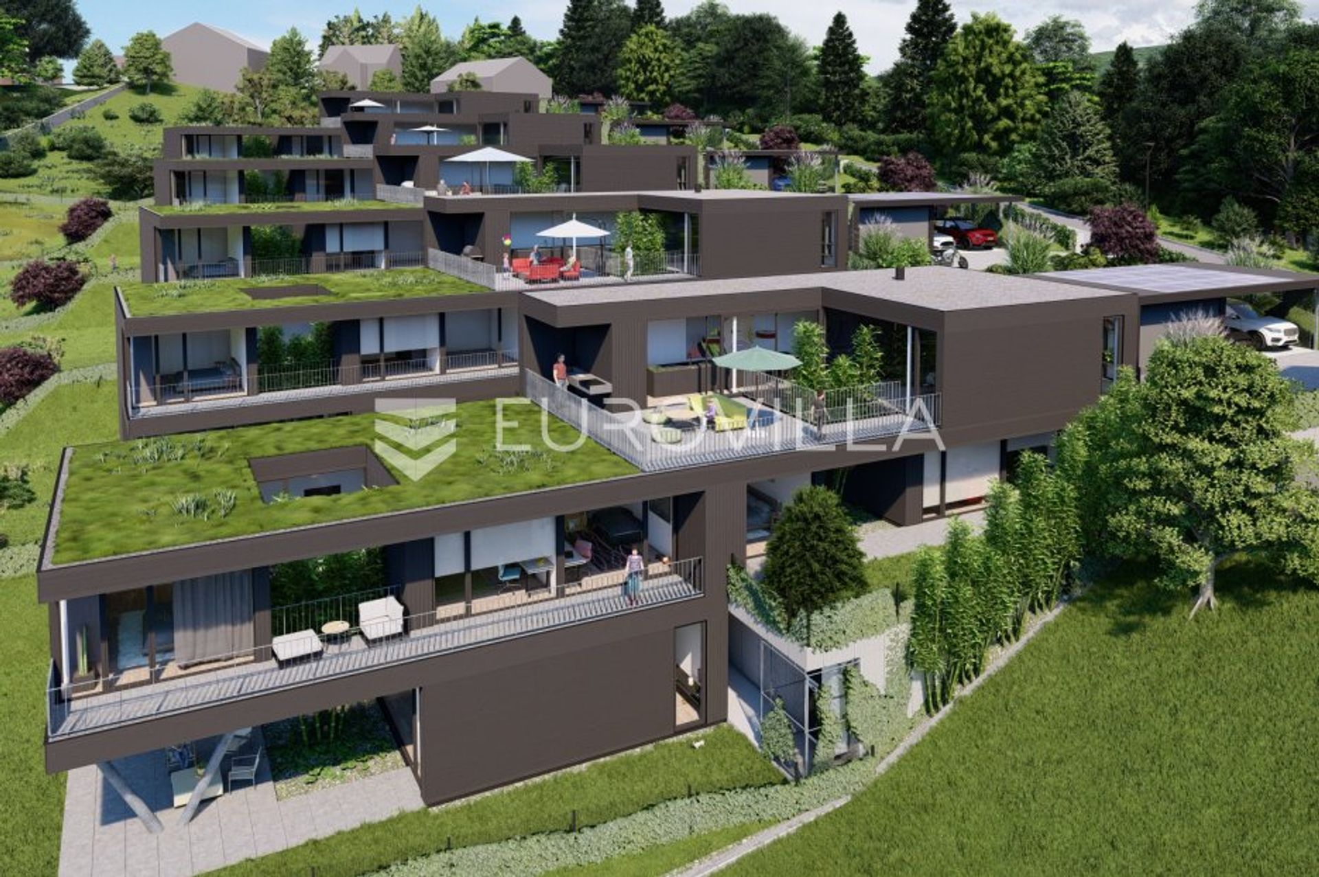 Condominio en Bijenik, Zagreb, Grad 10789563