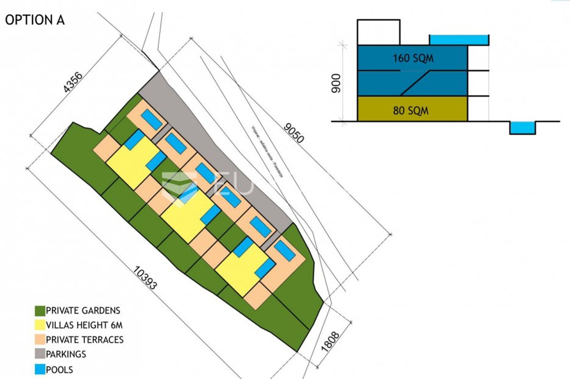 Land in Posedarje, Zadarska Zupanija 10790633