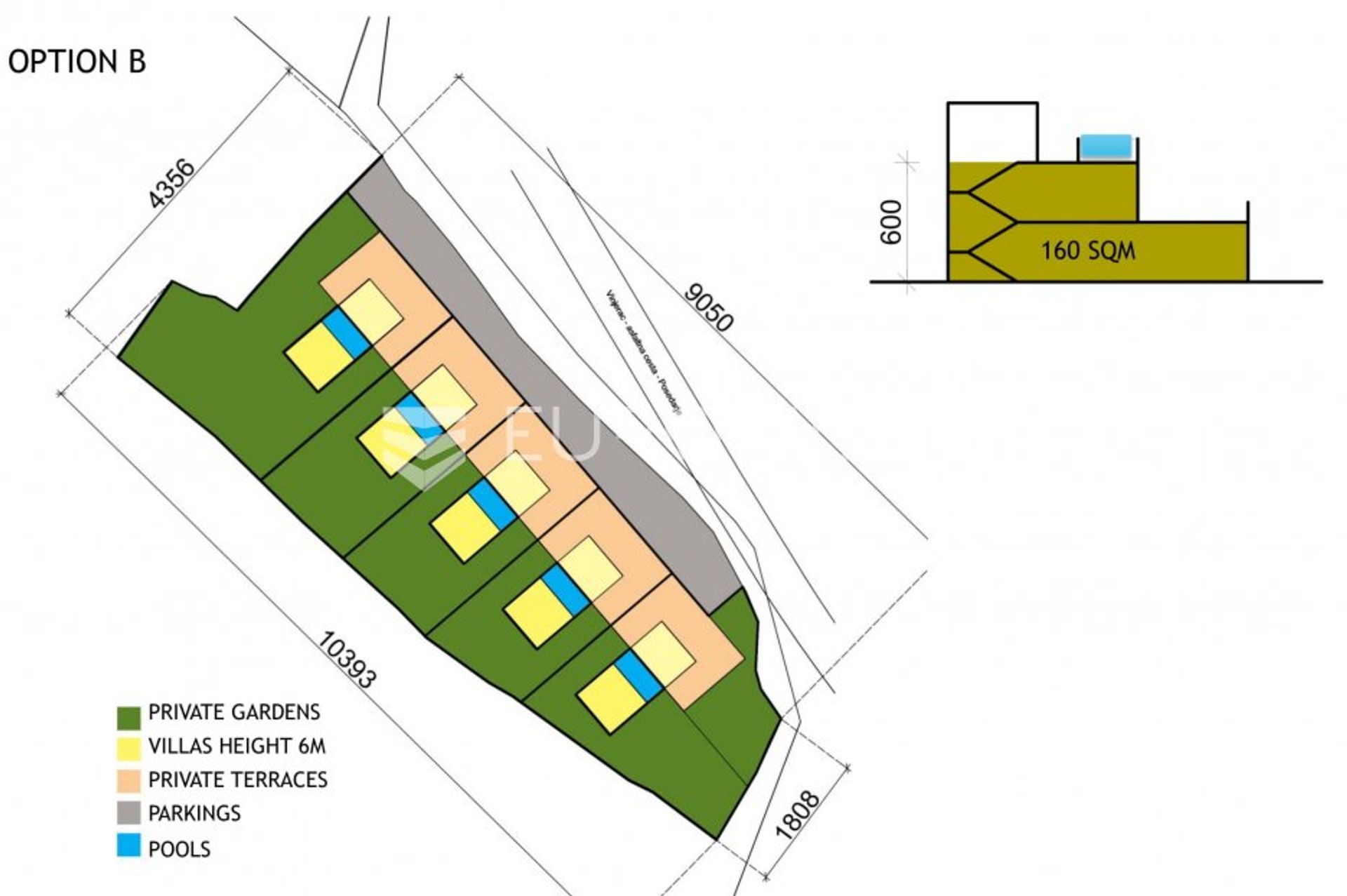 Land in Posedarje, Zadarska Zupanija 10790633