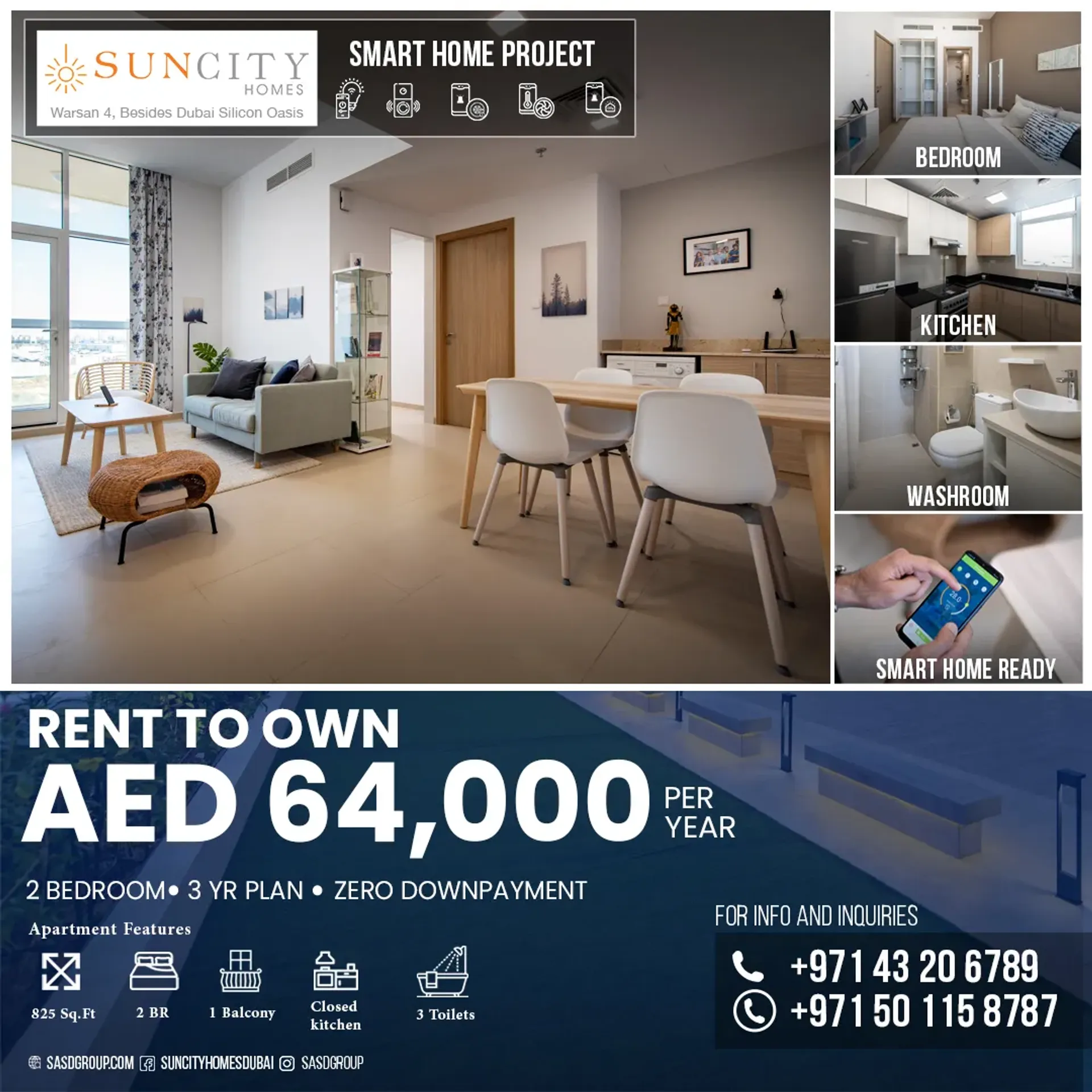 Immobilier dans Warisan, Dubaï 10811623