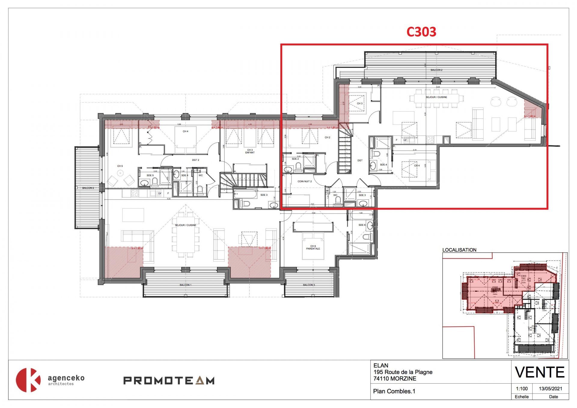 Condominium in Morzine, Haute-Savoie 10814501