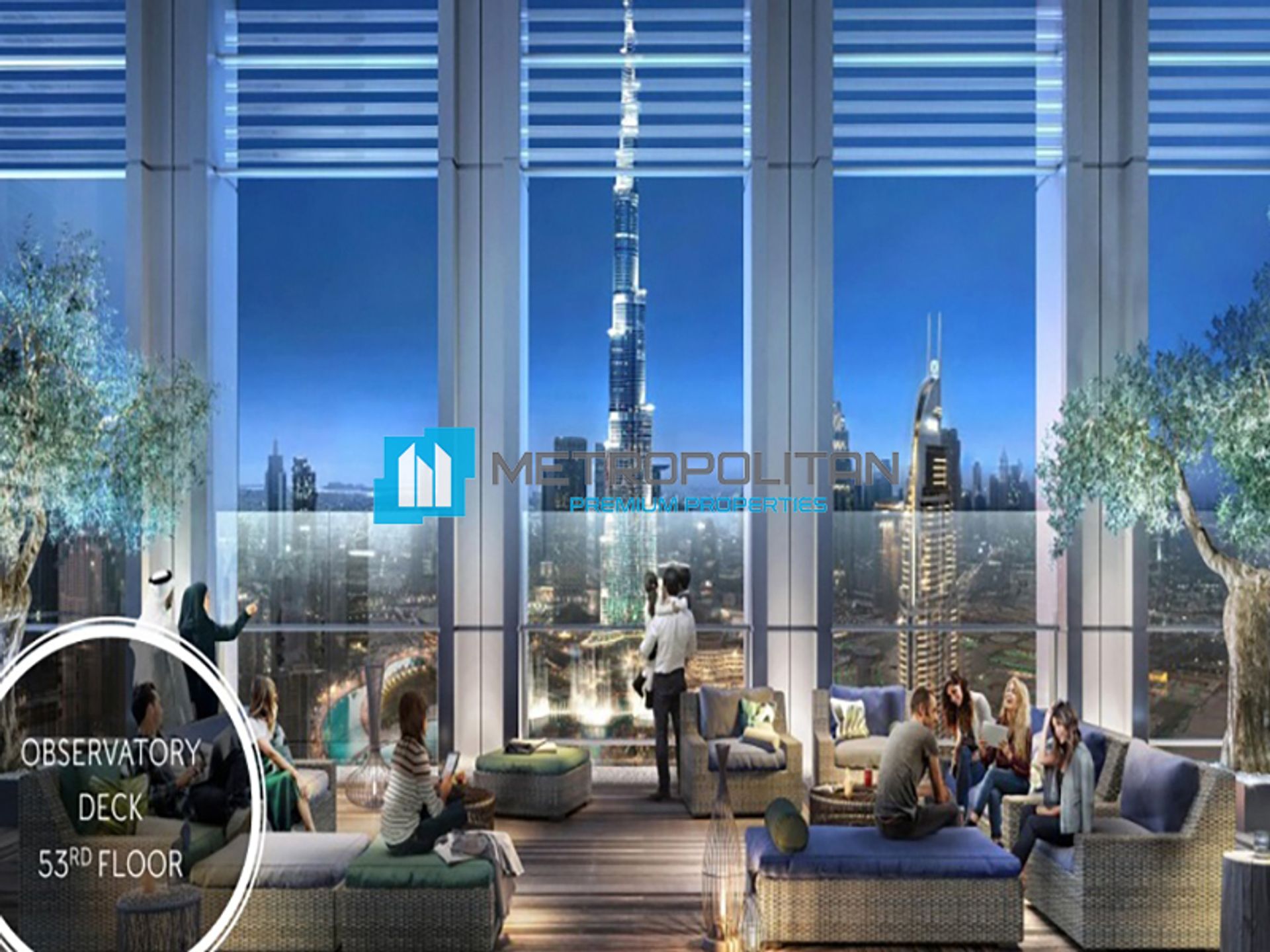 Condominium dans Dubai, Dubai 10824035