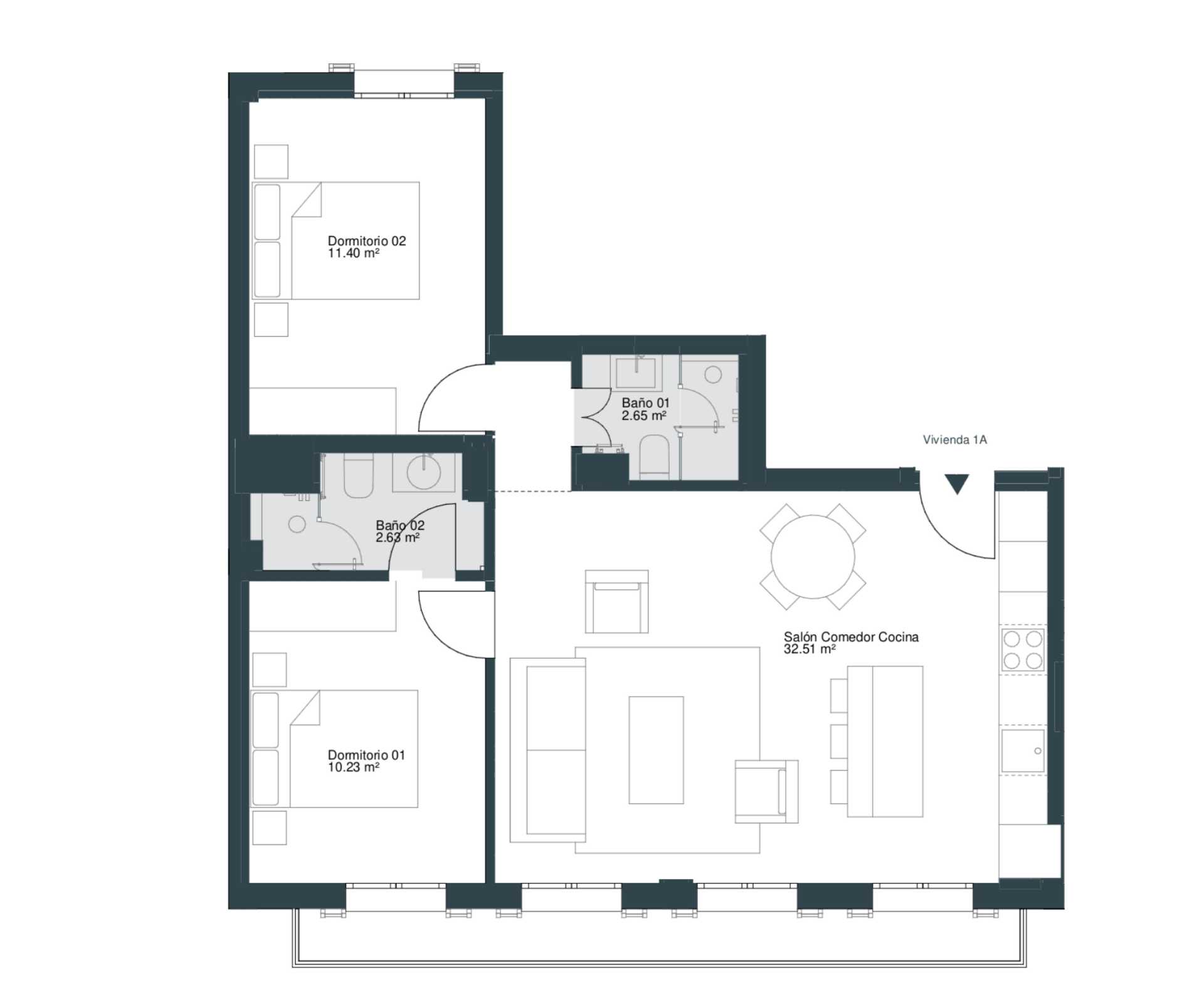 Kondominium dalam Palma, Balearic Islands 10825289