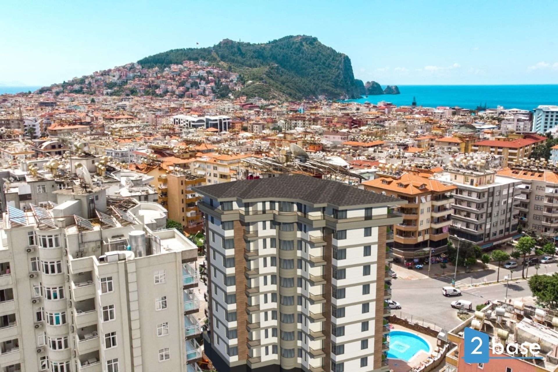 Ejerlejlighed i Alanya, Antalya 10826937