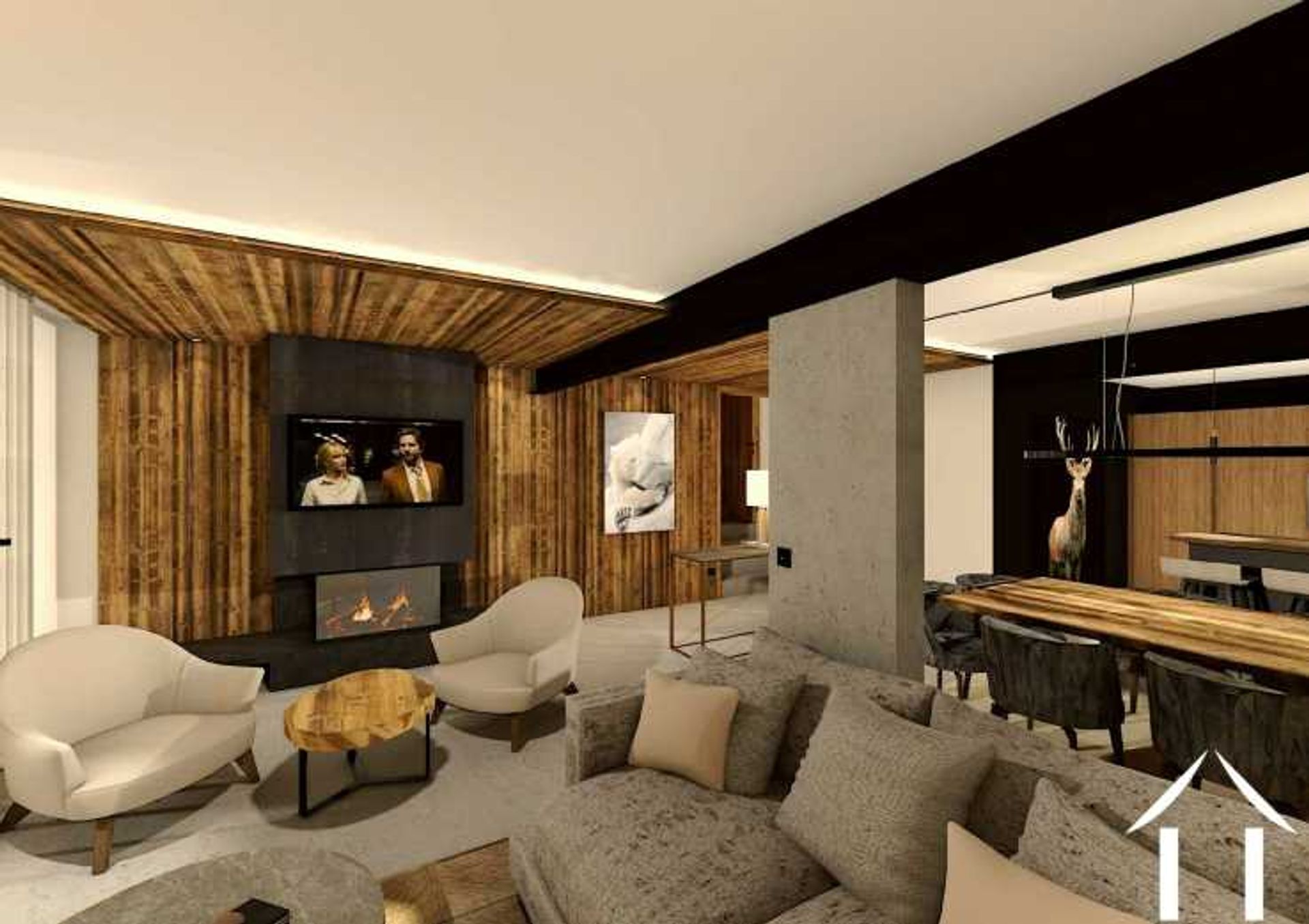 Kondominium dalam Megeve, Auvergne-Rhone-Alpes 10836167