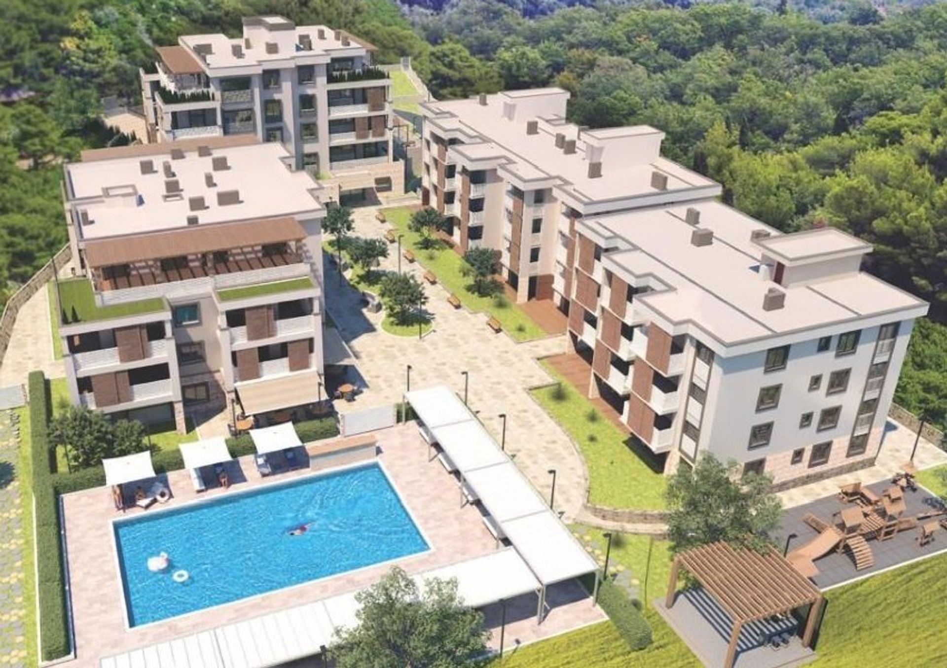 Condominium dans Herceg Novi, Herceg Novi 10838851