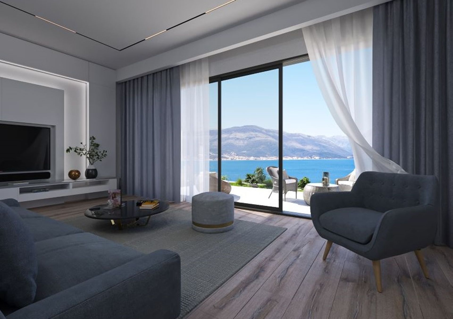 Kondominium w Peani, Tivat 10838852