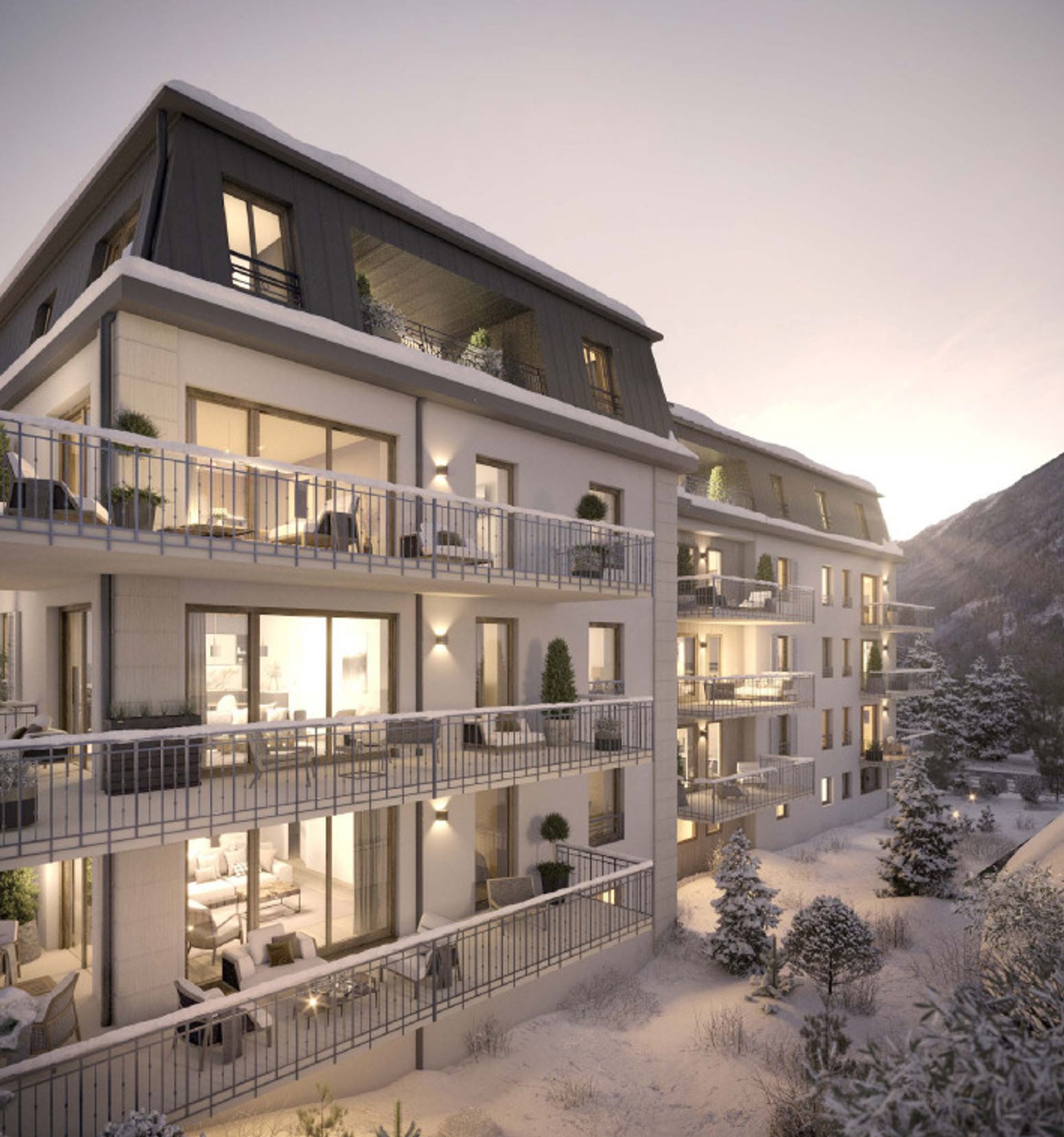 Condominio en Les Praz-de-Chamonix, Auvernia-Ródano-Alpes 10839999