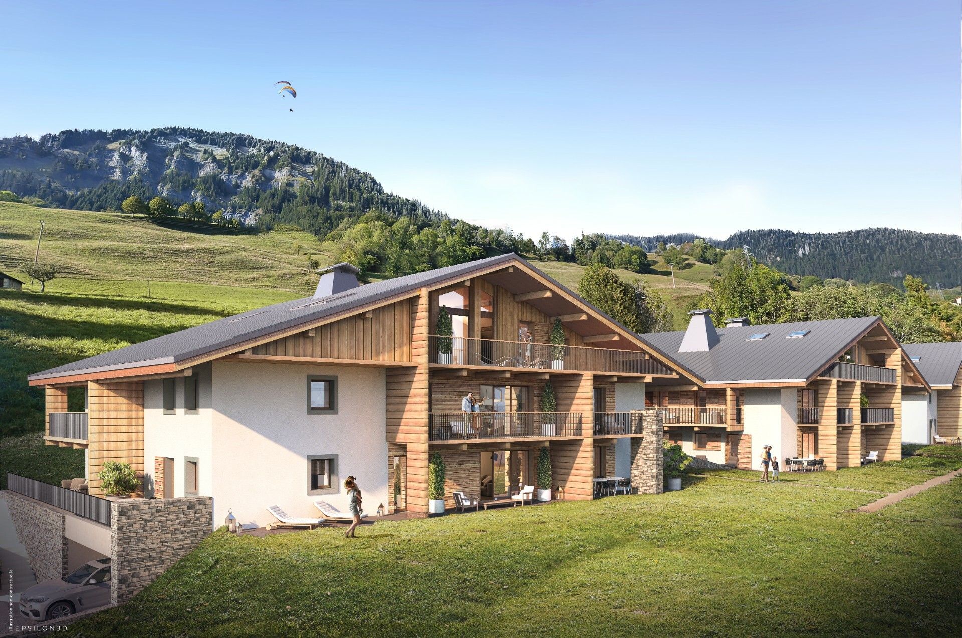 Condominio en Praz-sur-Arly, Auvernia-Ródano-Alpes 10840003