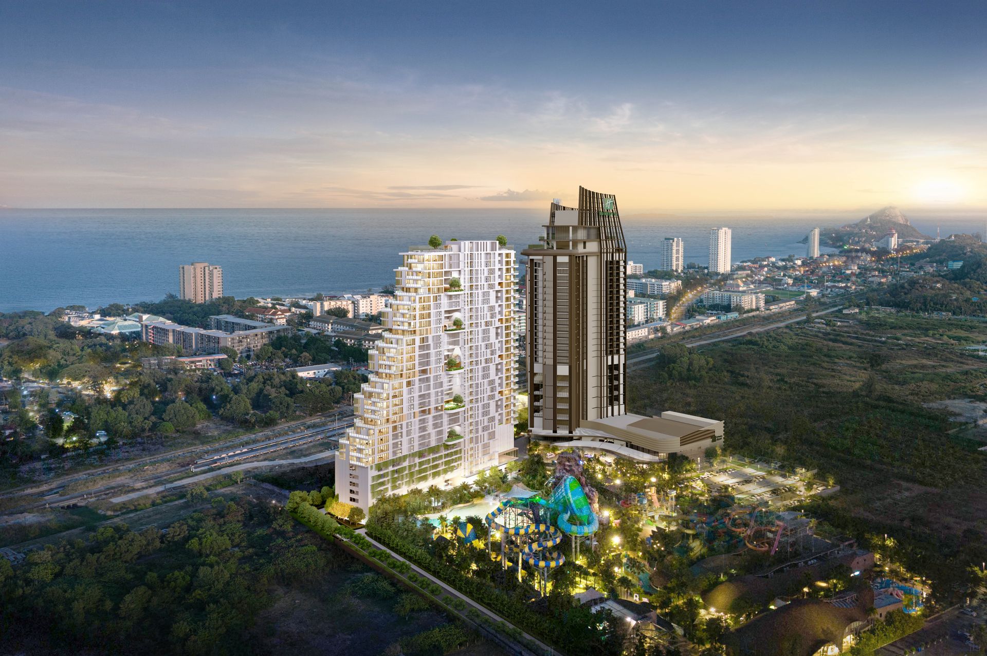 Kondominium w Nong Kae, Prachuap Khiri Khan 10842110